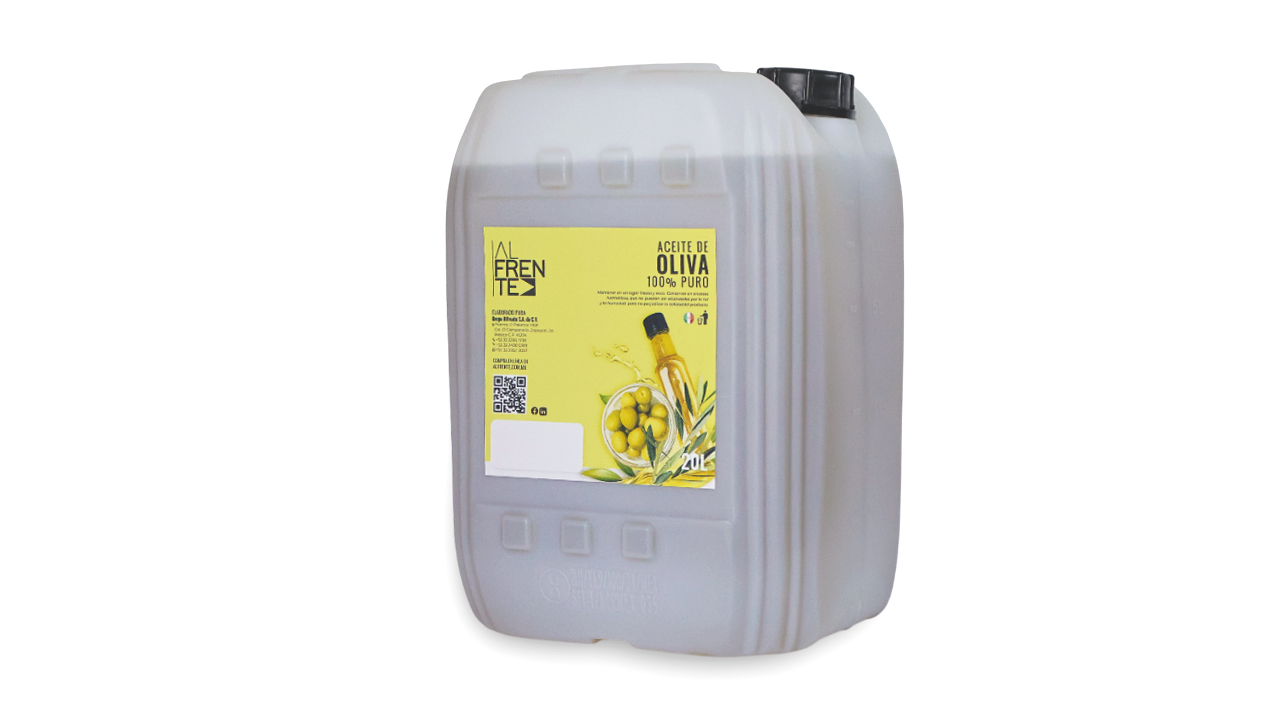 Aceite de oliva 100% en bidón de 20 litros