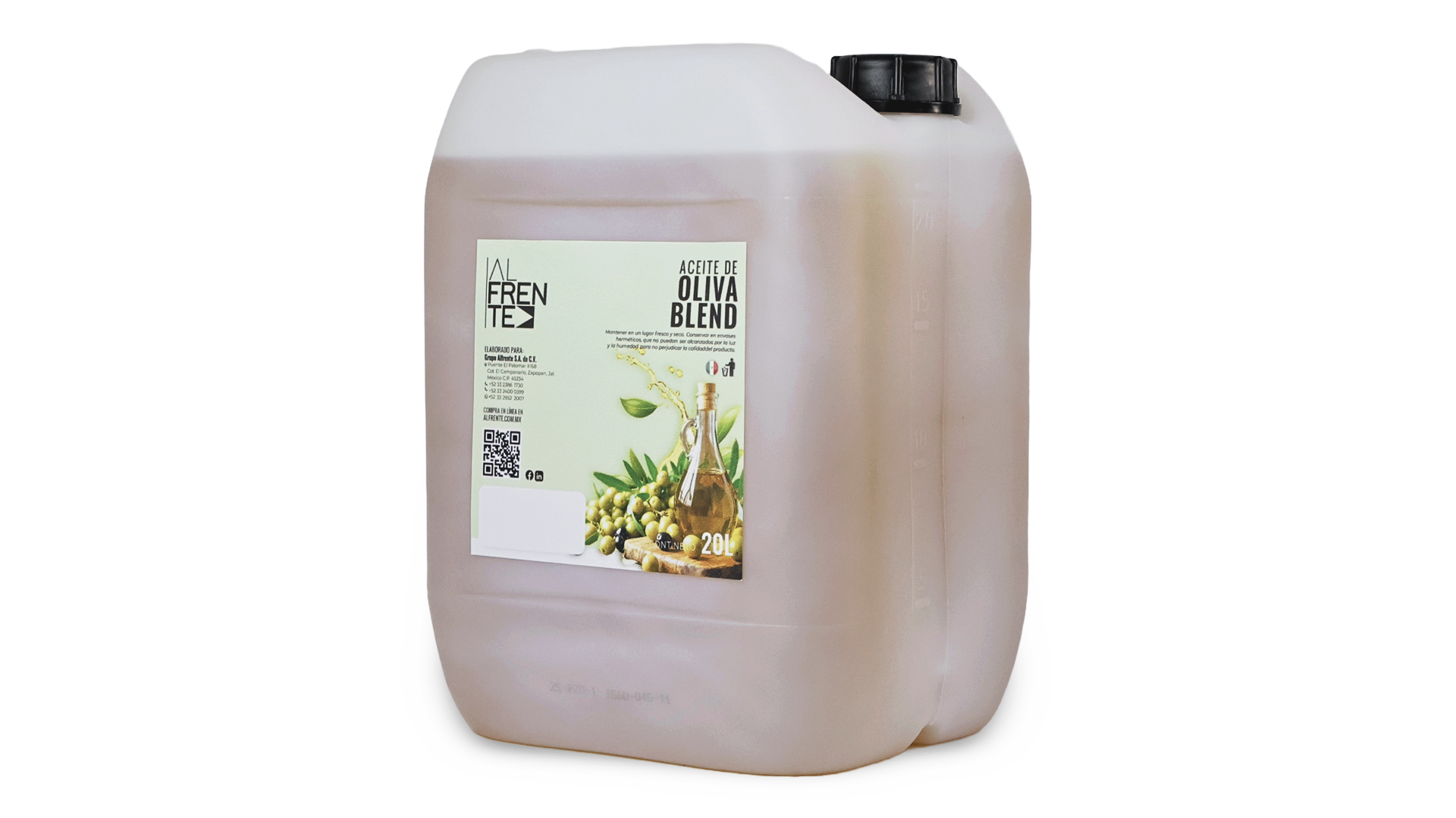 Aceite de oliva blend 100% natural en bidón de 20 litros