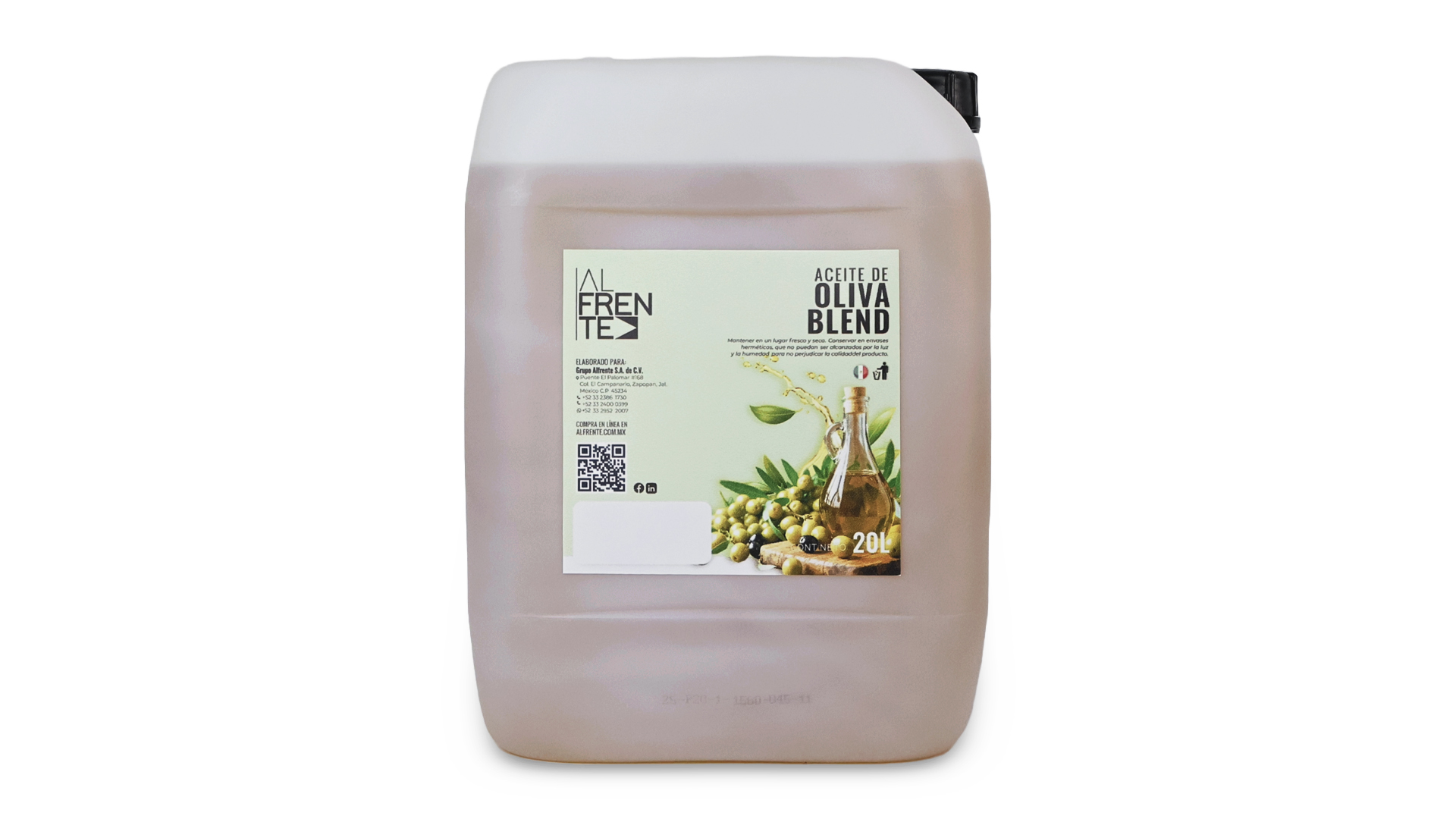 Aceite de oliva blend 100% natural en bidón de 20 litros