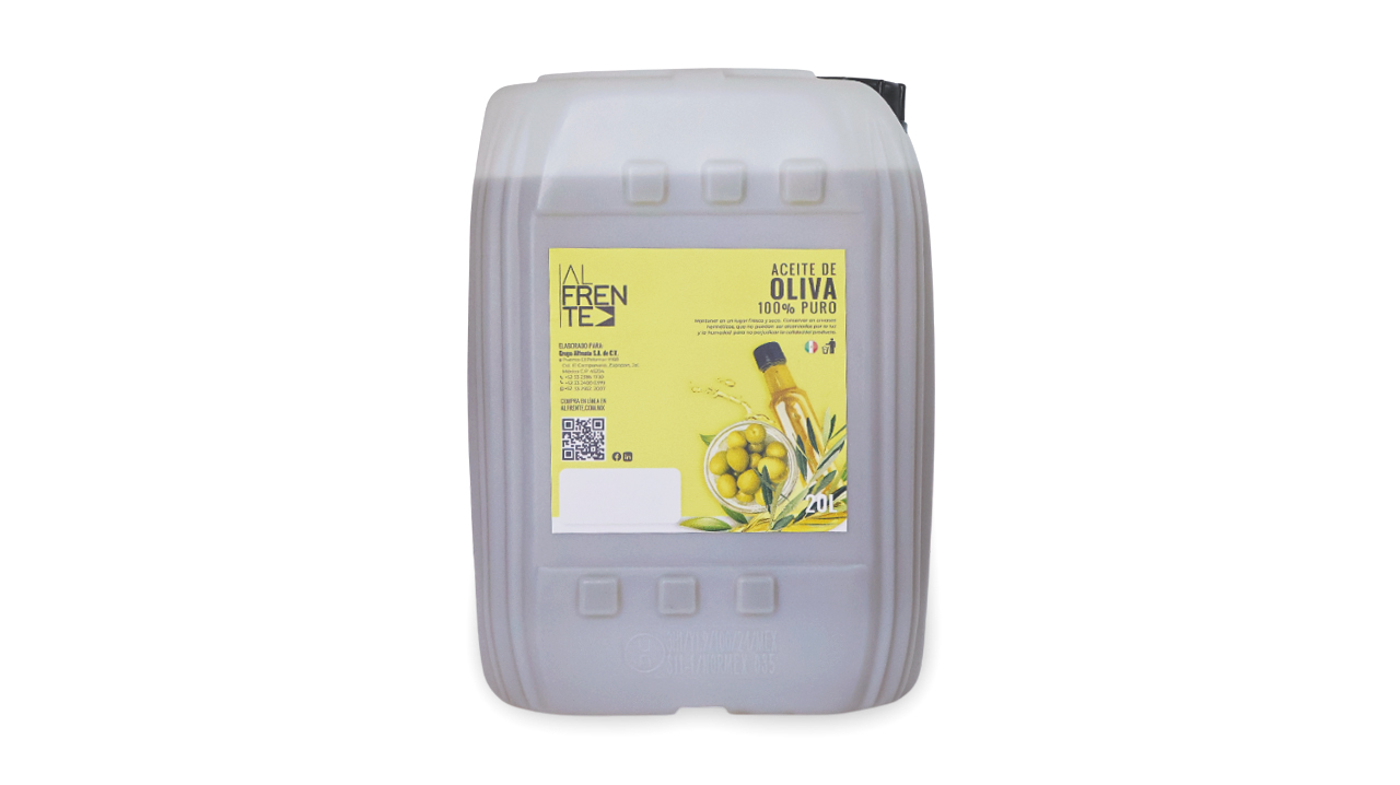 Aceite de oliva 100% en bidón de 20 litros