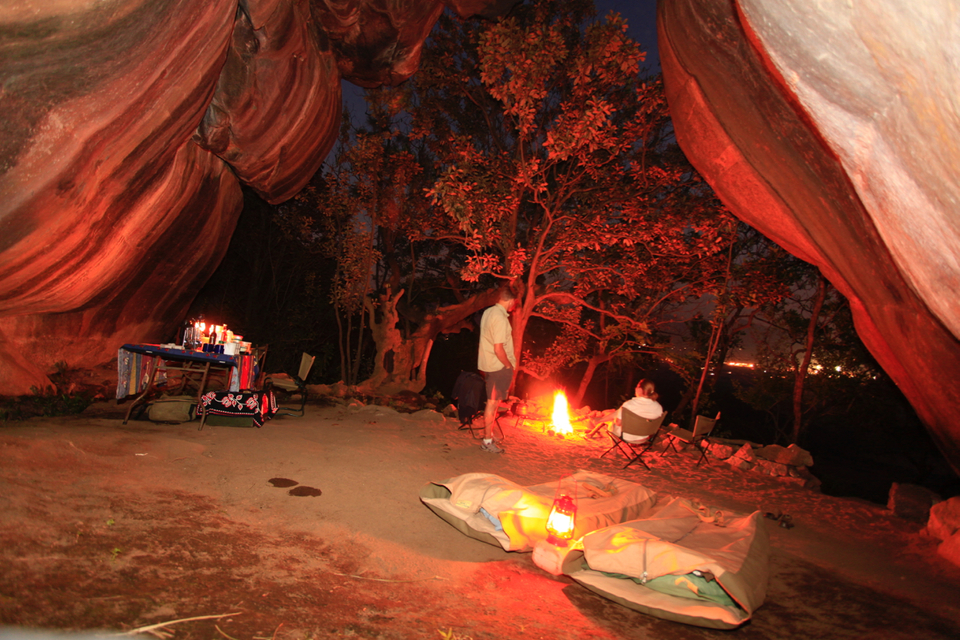 2-Day Bushman Cave Hiking & Camping Adventure