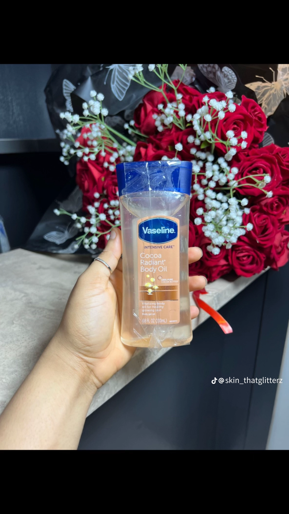 Vaseline Intensive Care Cocoa Radiant Body Oil