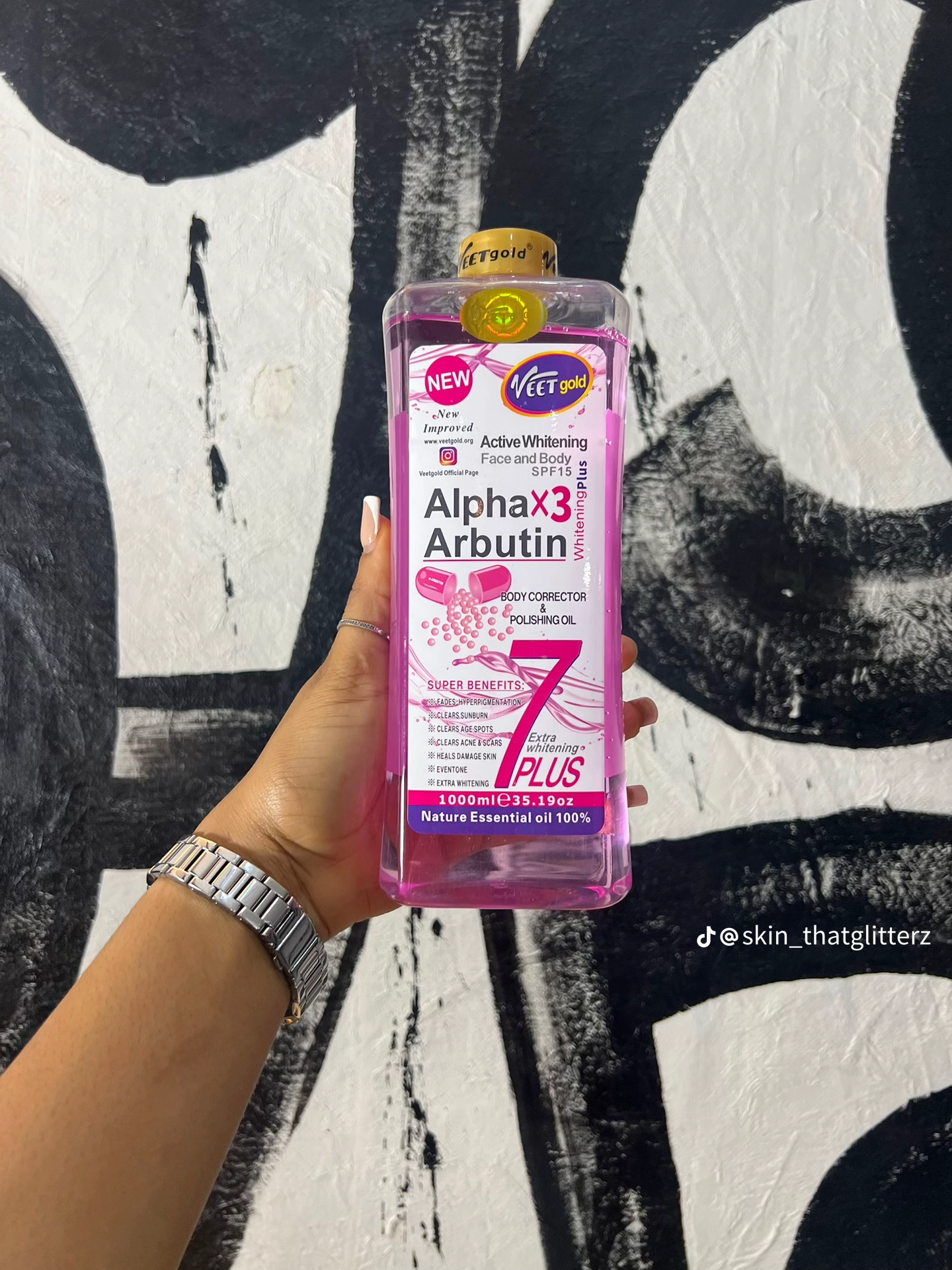 Alpha X3 Arbutin Whitening Body Booster