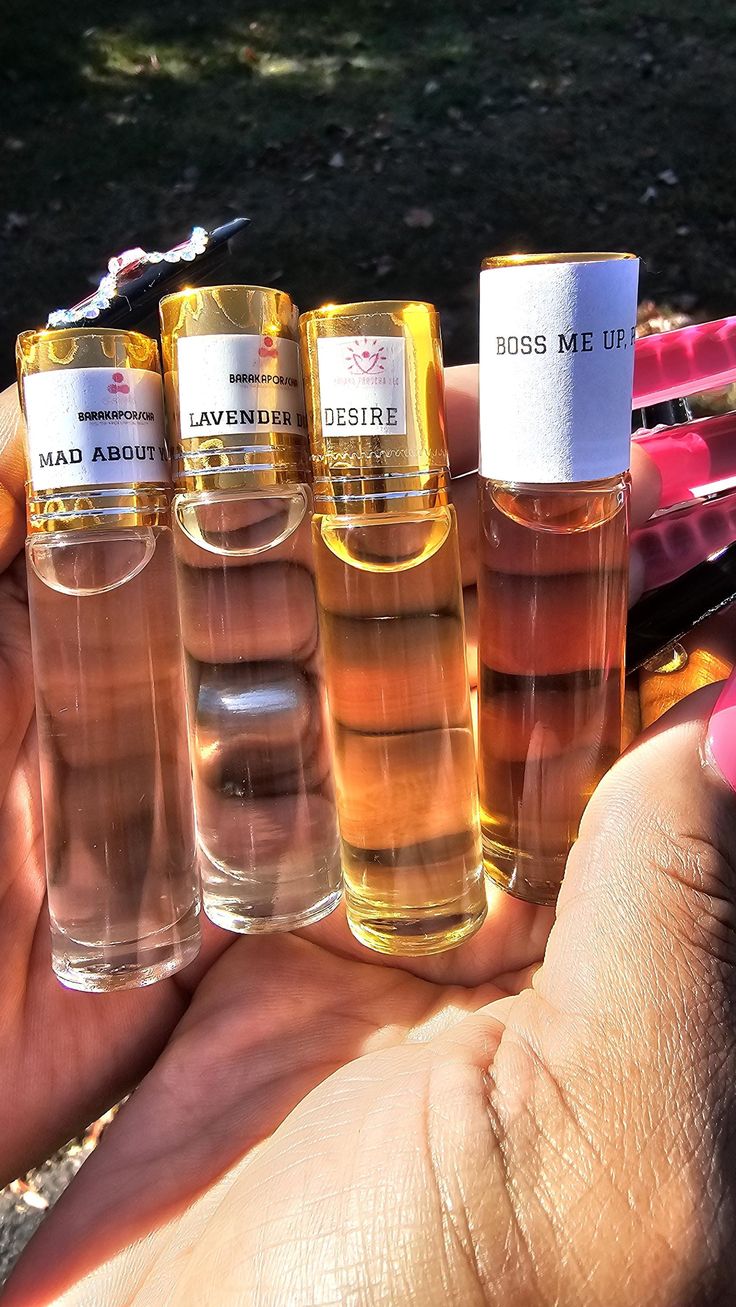 Handcrafted Perfume Oils