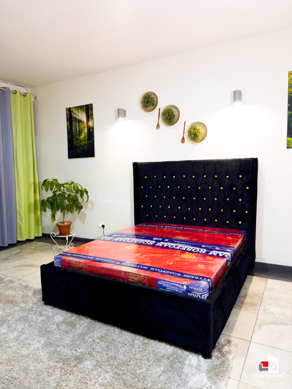 Luxury Upholstered Bed Frame