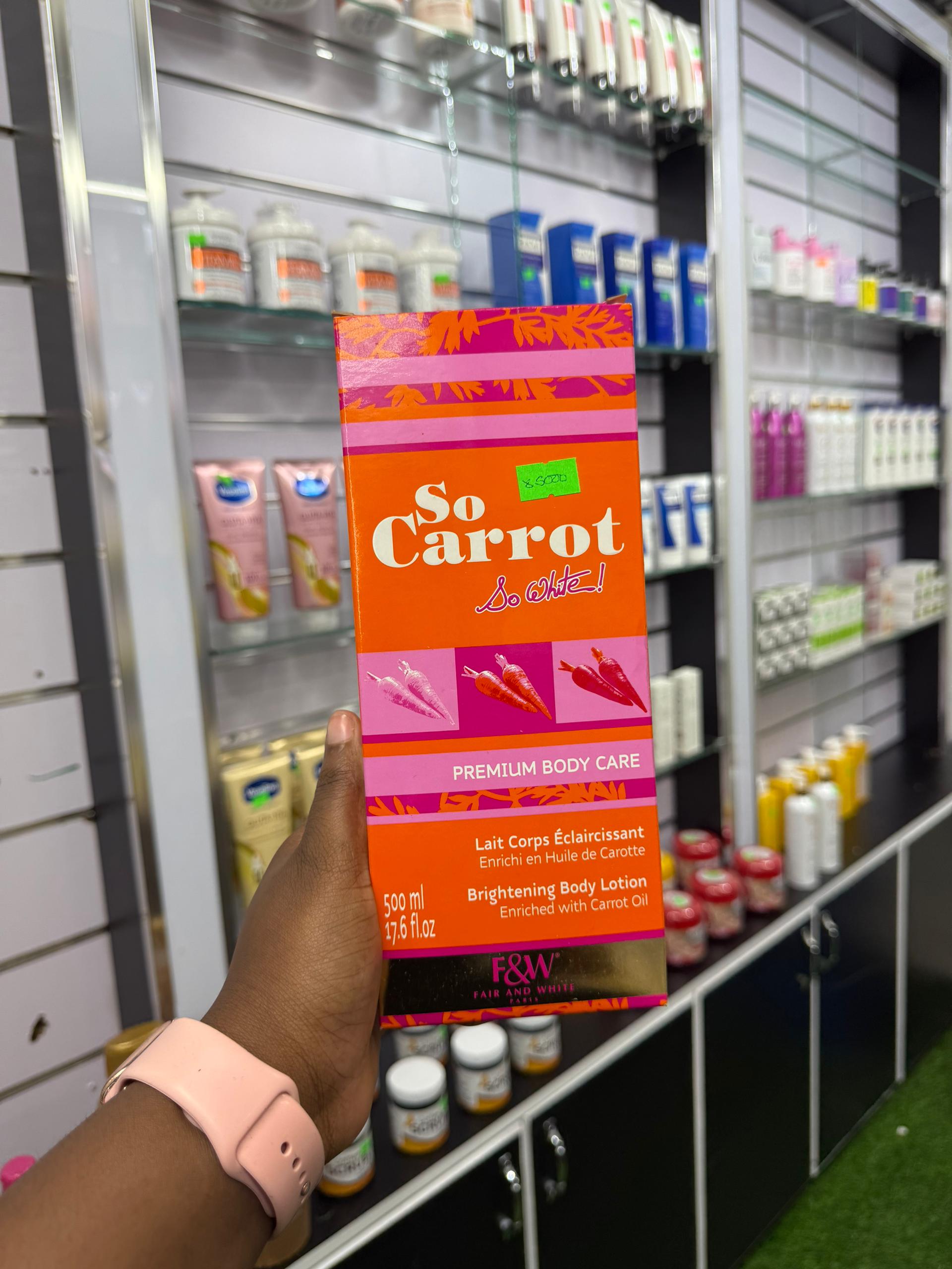 So Carrot Brightening Body Lotion