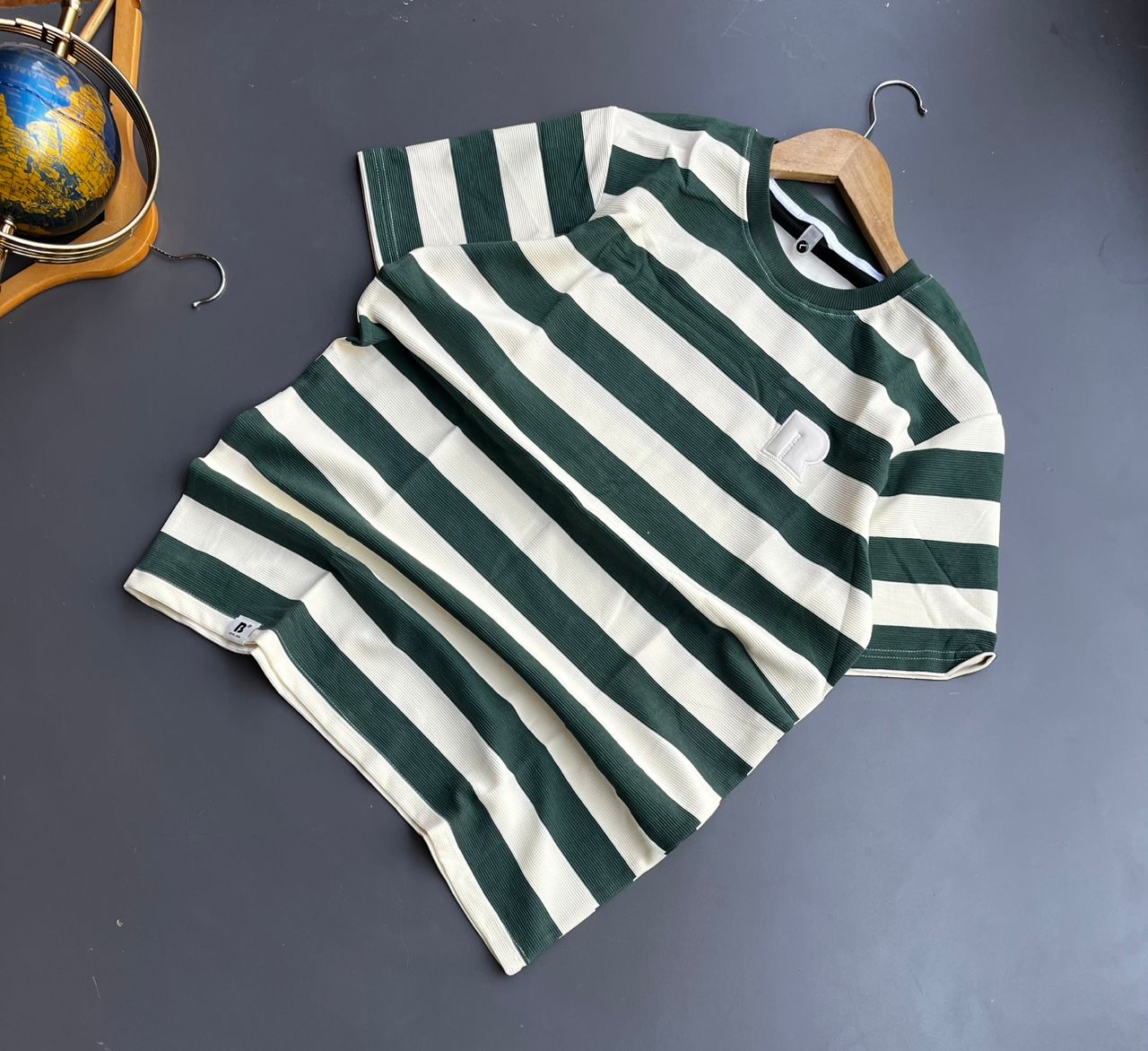 Red and White Striped T-Shirt