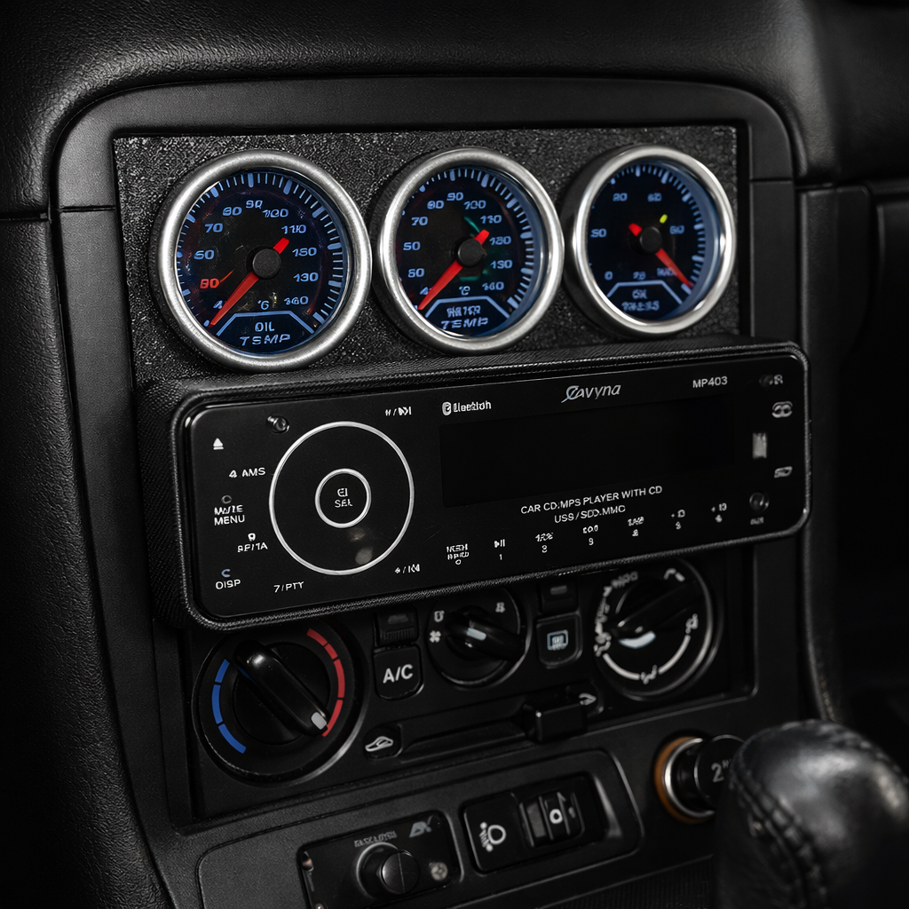 support manomètre + radio NB/NBFL