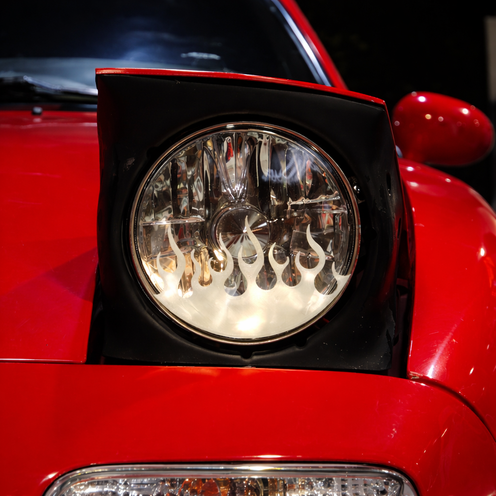 Flammes phosphorescentes pour MX-5 NA 🔥