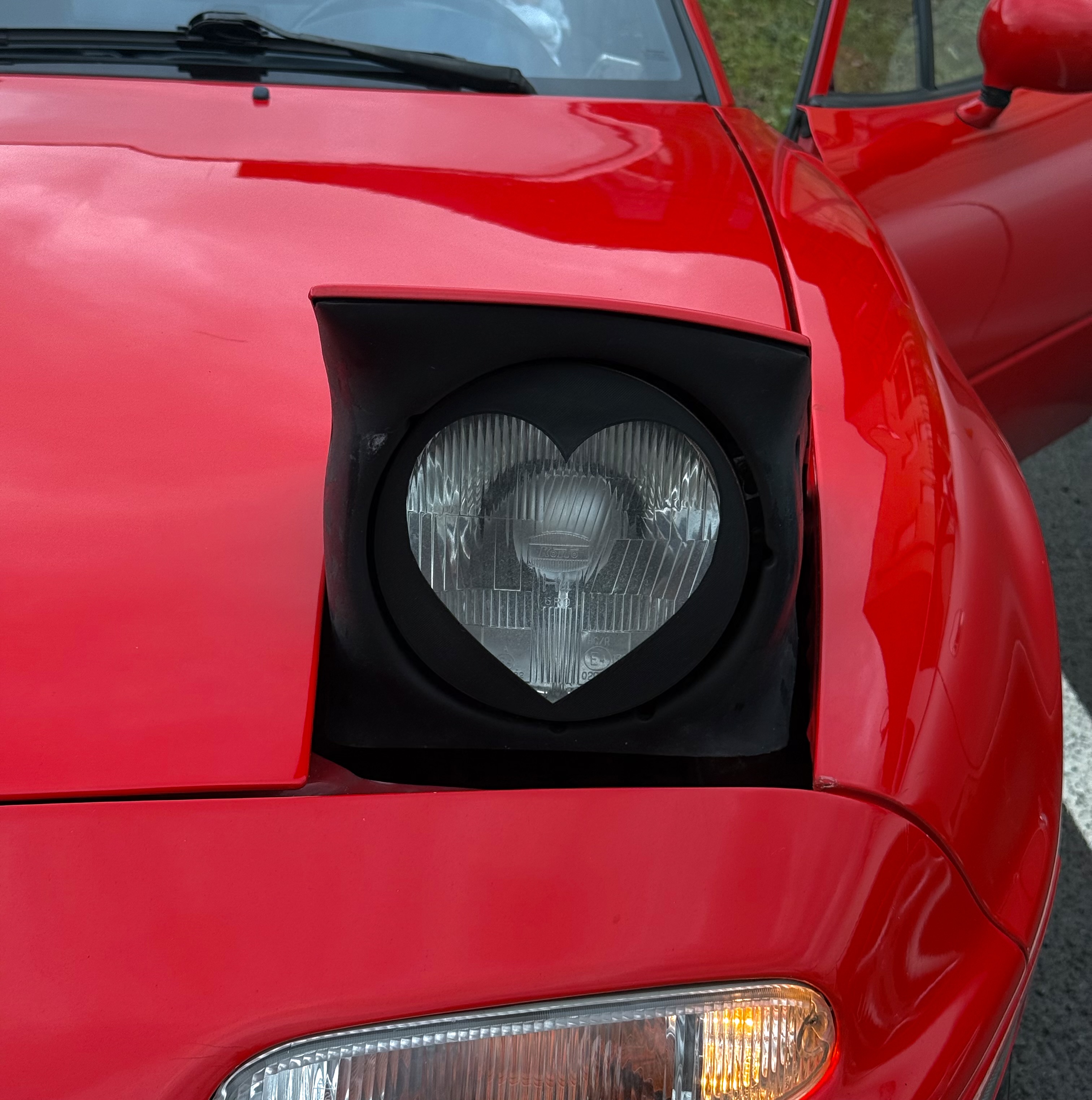 Cache phares coeur pour MX-5 NA