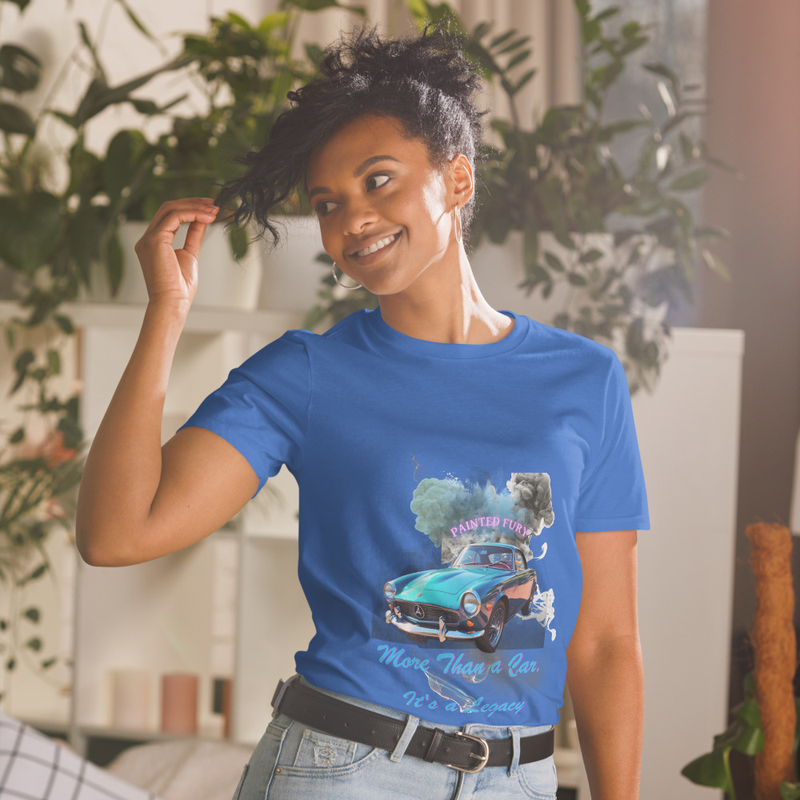 Vintage Mercedes-Benz Klasik Araba Tişörtü -  Short-Sleeve Unisex T-Shirt