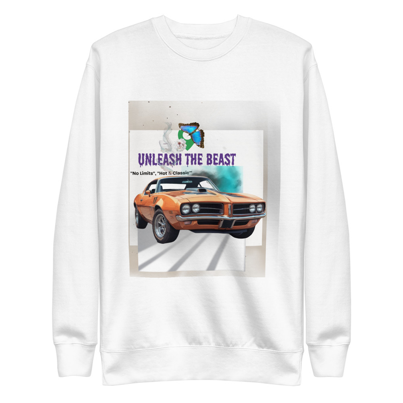  Vintage Pontiac Muscle Car Unisex Premium Sweatshirt