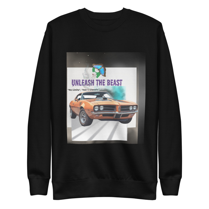 Vintage Pontiac Muscle Car Unisex Premium Sweatshirt