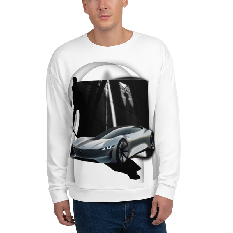 Fütüristik Konsept Spor Araba Tişörtü