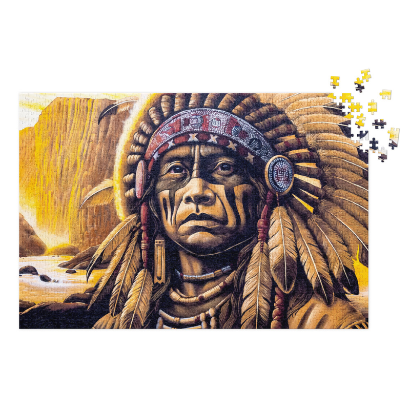 Ancestors I 1000 Piece Puzzle in Tin Box