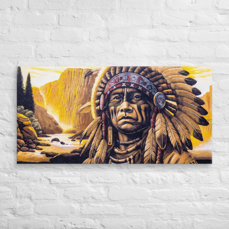 "Ancestors I" Canvas Print