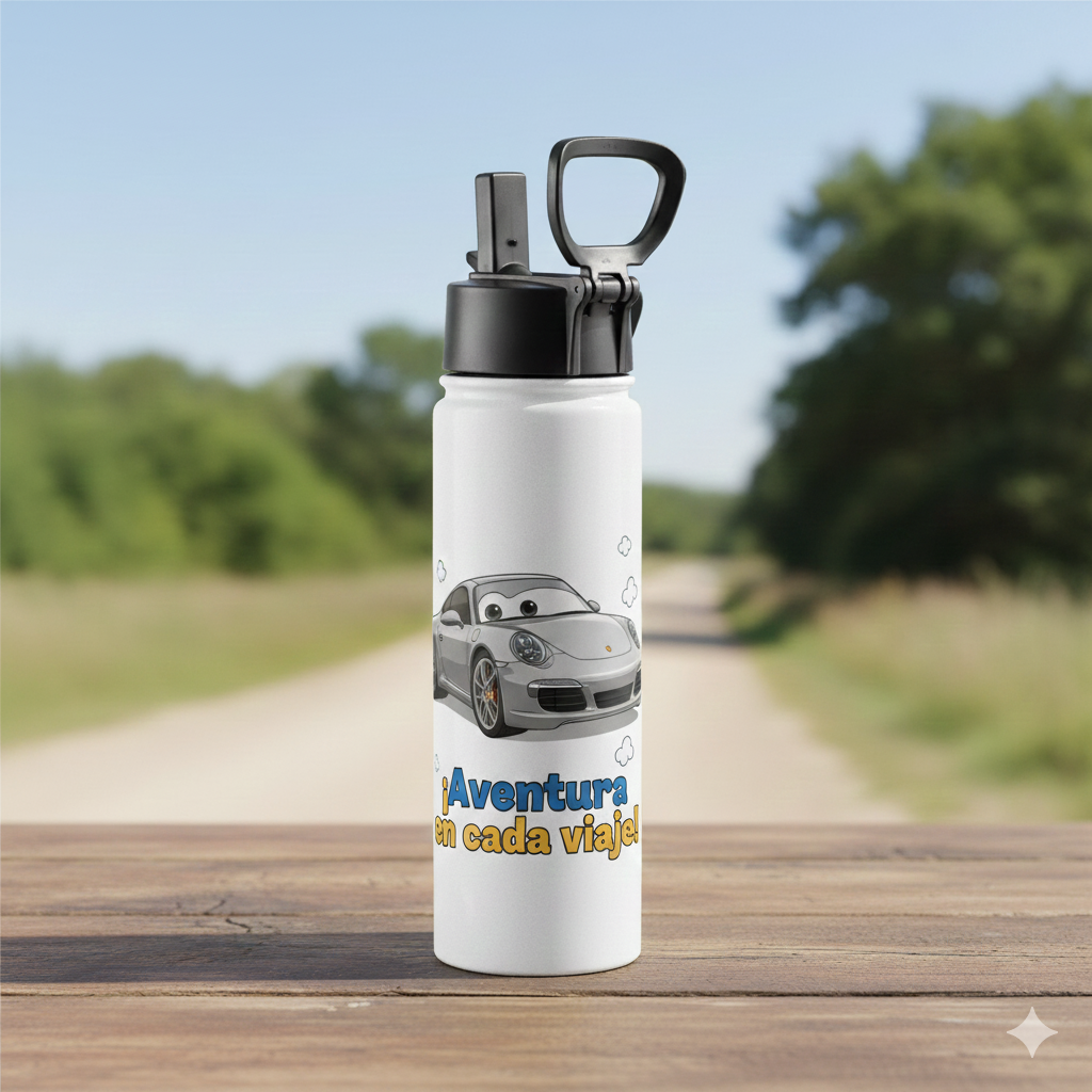 Botella de Agua Blanca 22 Onzas