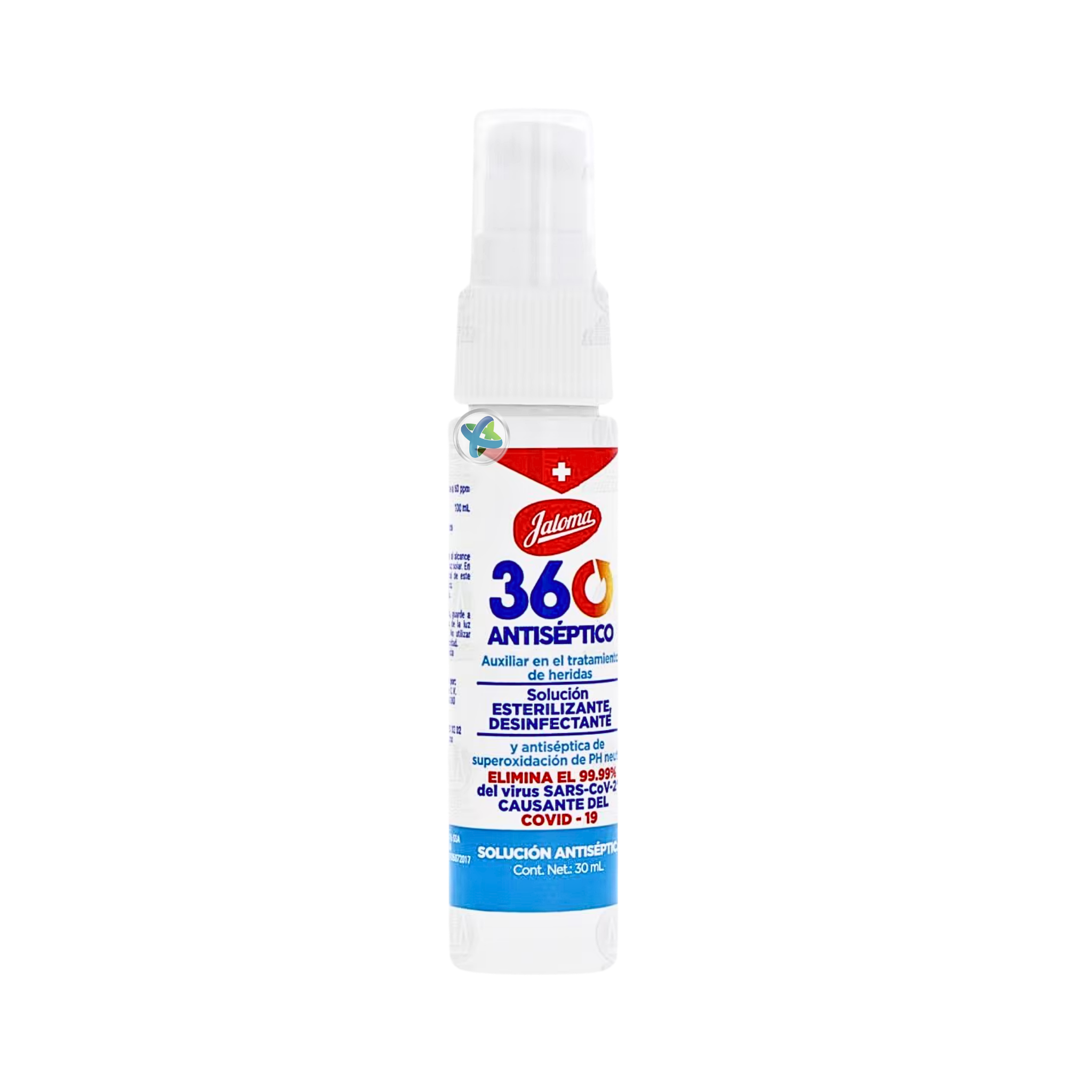 Antiséptico, Esterilizante, Virucida JALOMA 360® "Tipo MicroDacyn".