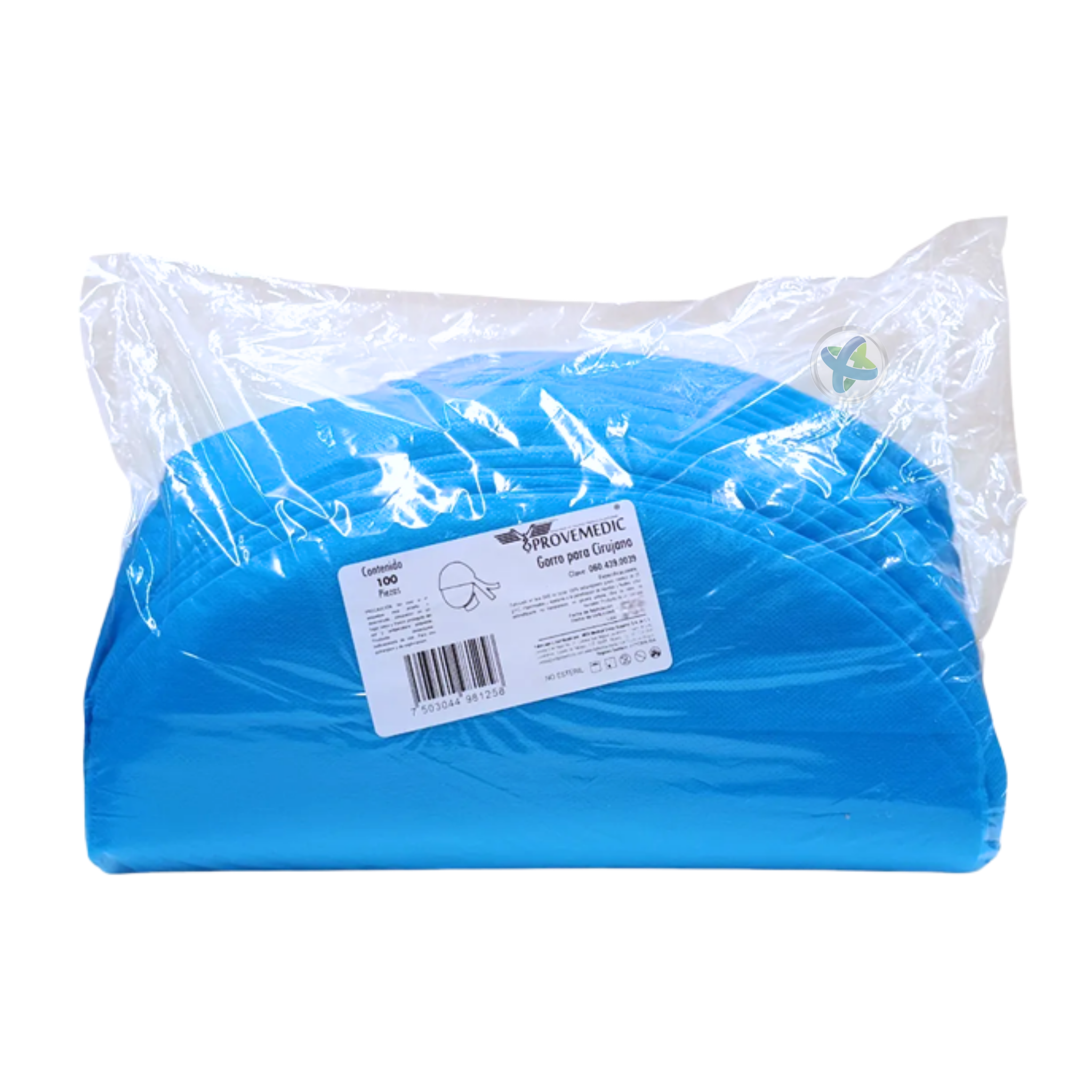 Gorro para Cirujano. Bolsa/100 Piezas.