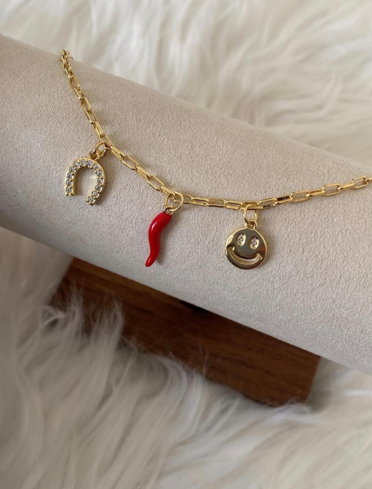 Cadena Multi Dijes 3 - Buena Suerte 