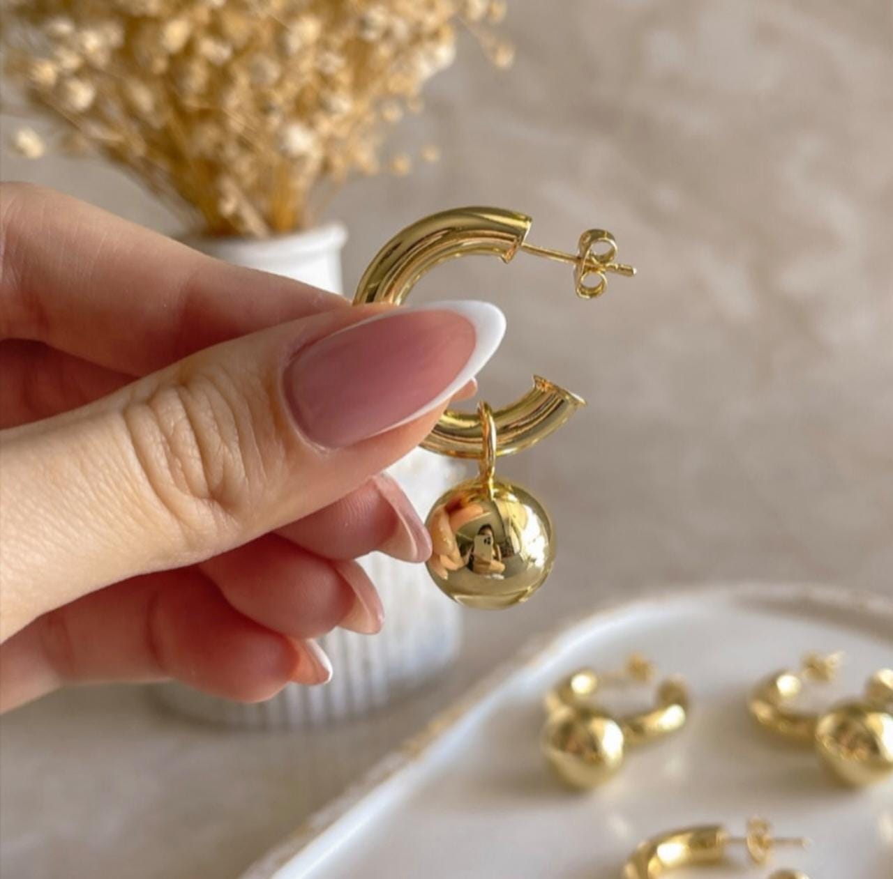 Argollas Hoops Balon 