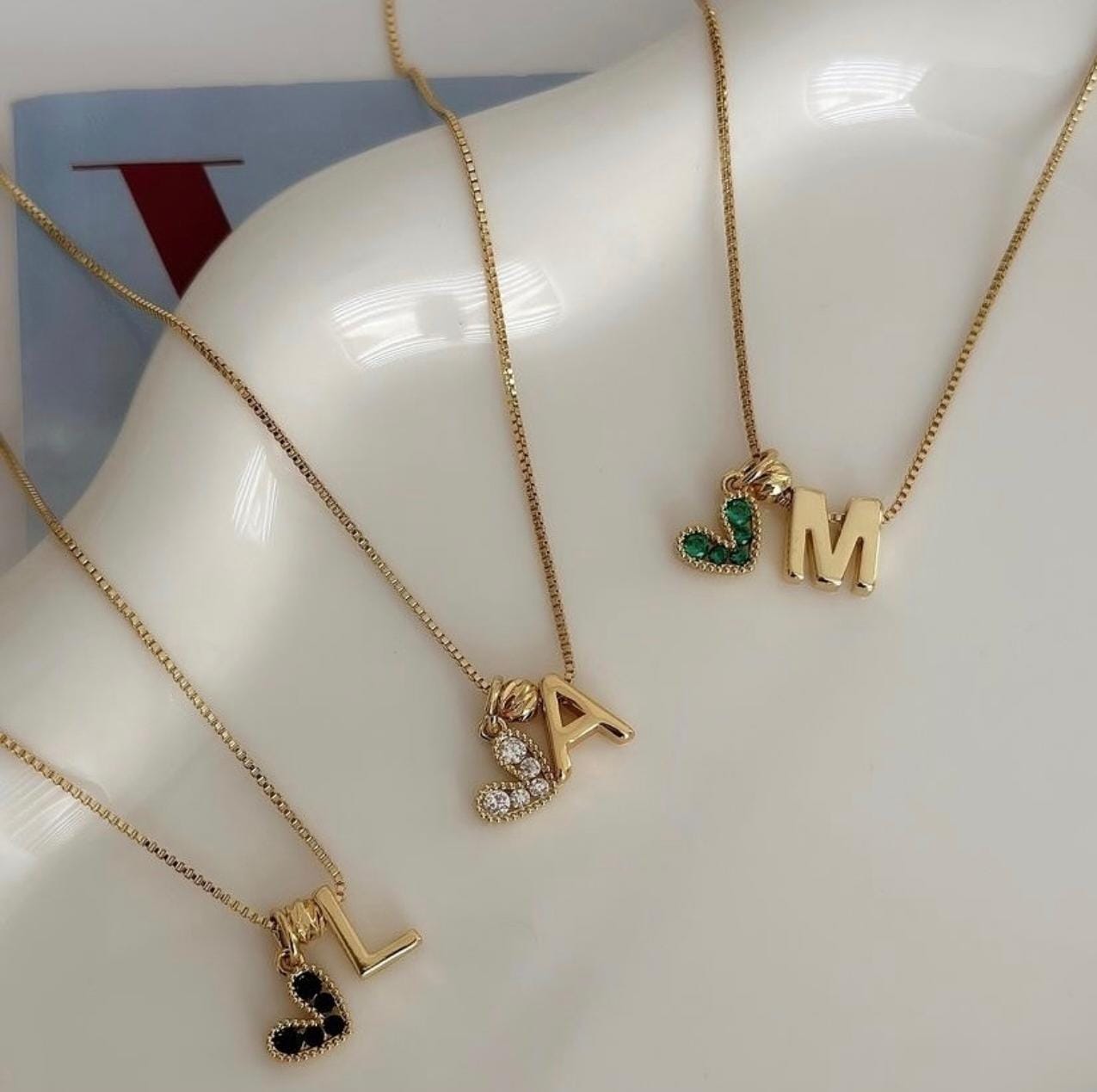 Cadena Mini Inicial + Mini Love Circones 