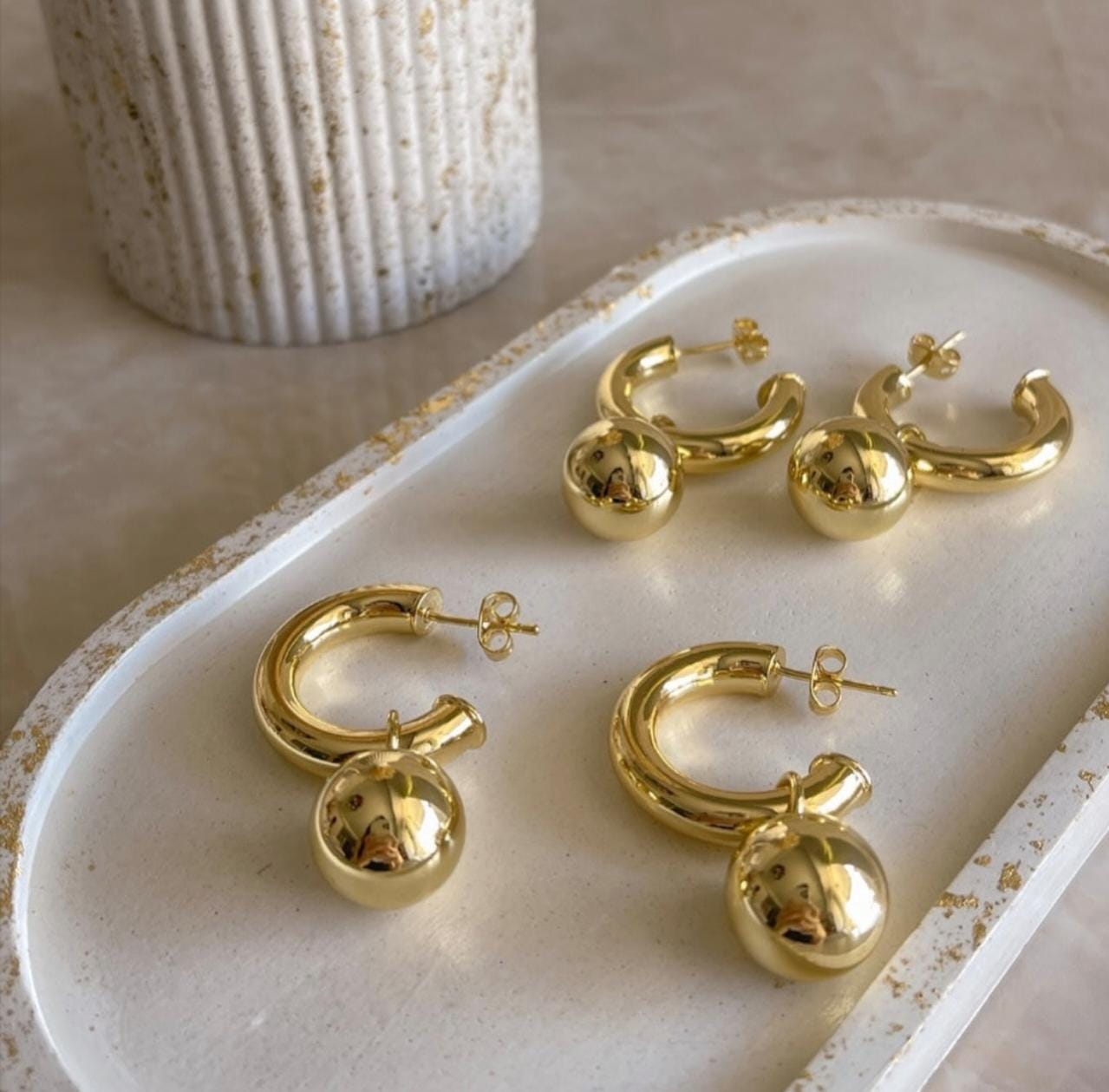 Argollas Hoops Balon 