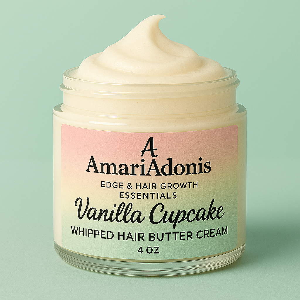 Vanilla Cupcake Whipped Hair Butter Cream