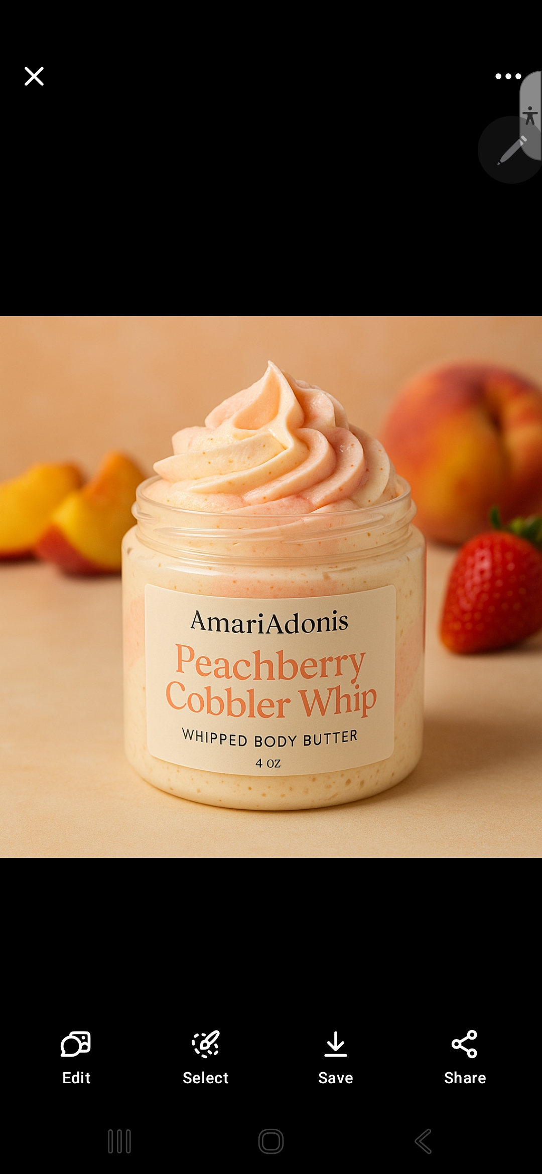 Peachberry Cobbler Whip