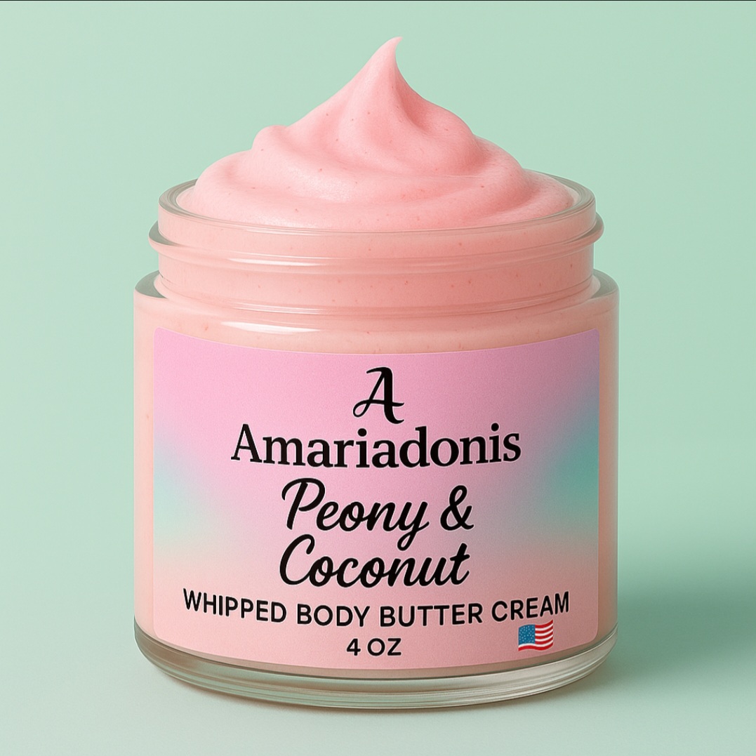 Amariadonis Peony & Coconut Whipped Body Butter Cream