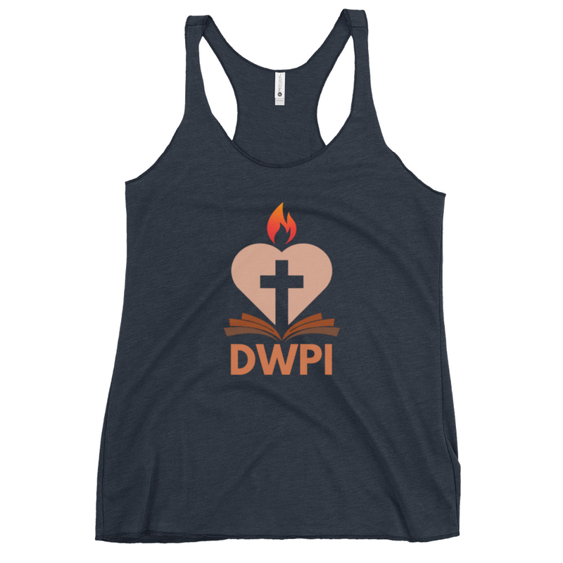 DWPI Logo Women's Racerback Tank Top