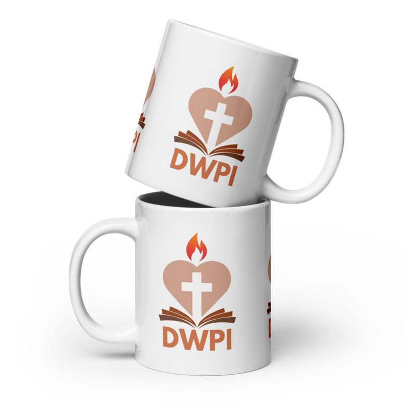 DWPI Logo Wraparound White Mug