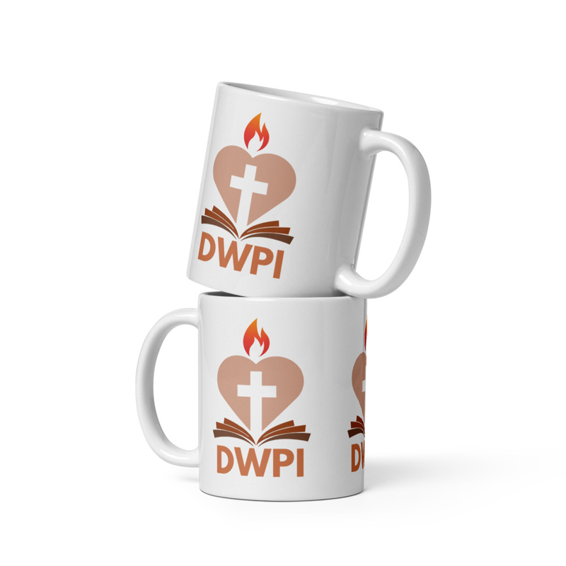 DWPI Logo Wraparound White Mug