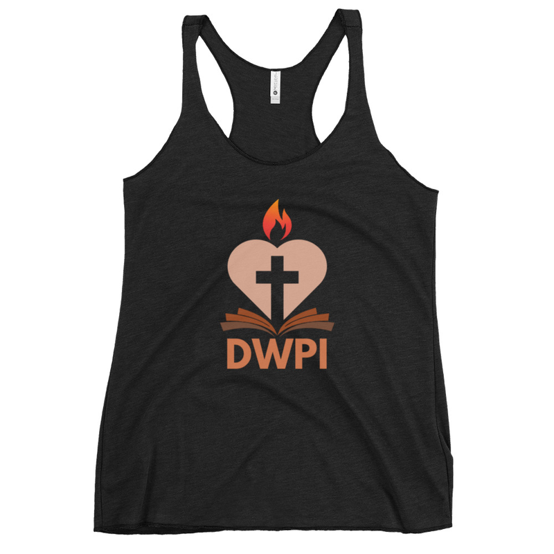 DWPI Logo Women's Racerback Tank Top