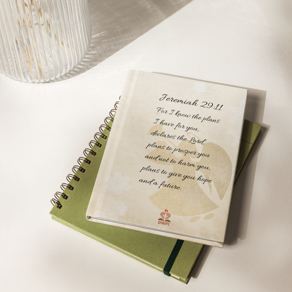Angel Jeremiah 29:11 Hardcover Journal