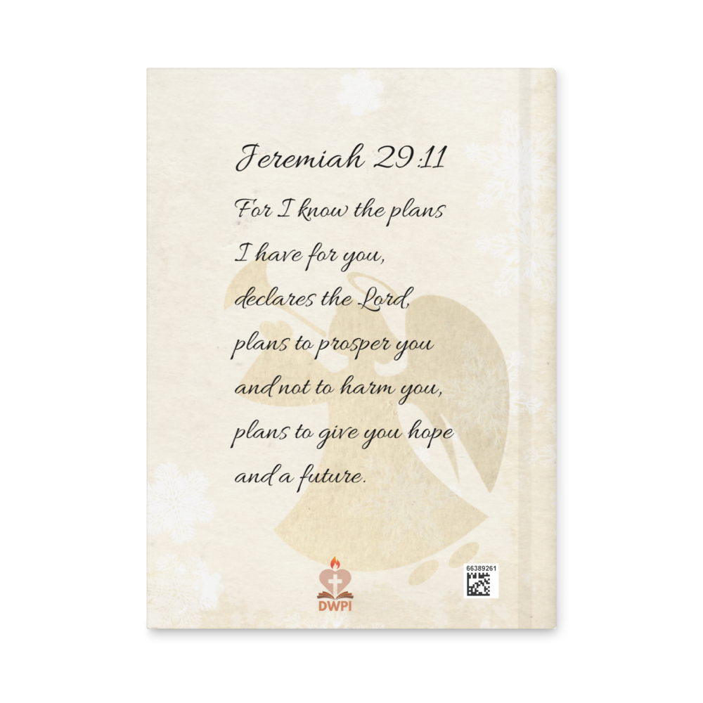 Angel Jeremiah 29:11 Hardcover Journal