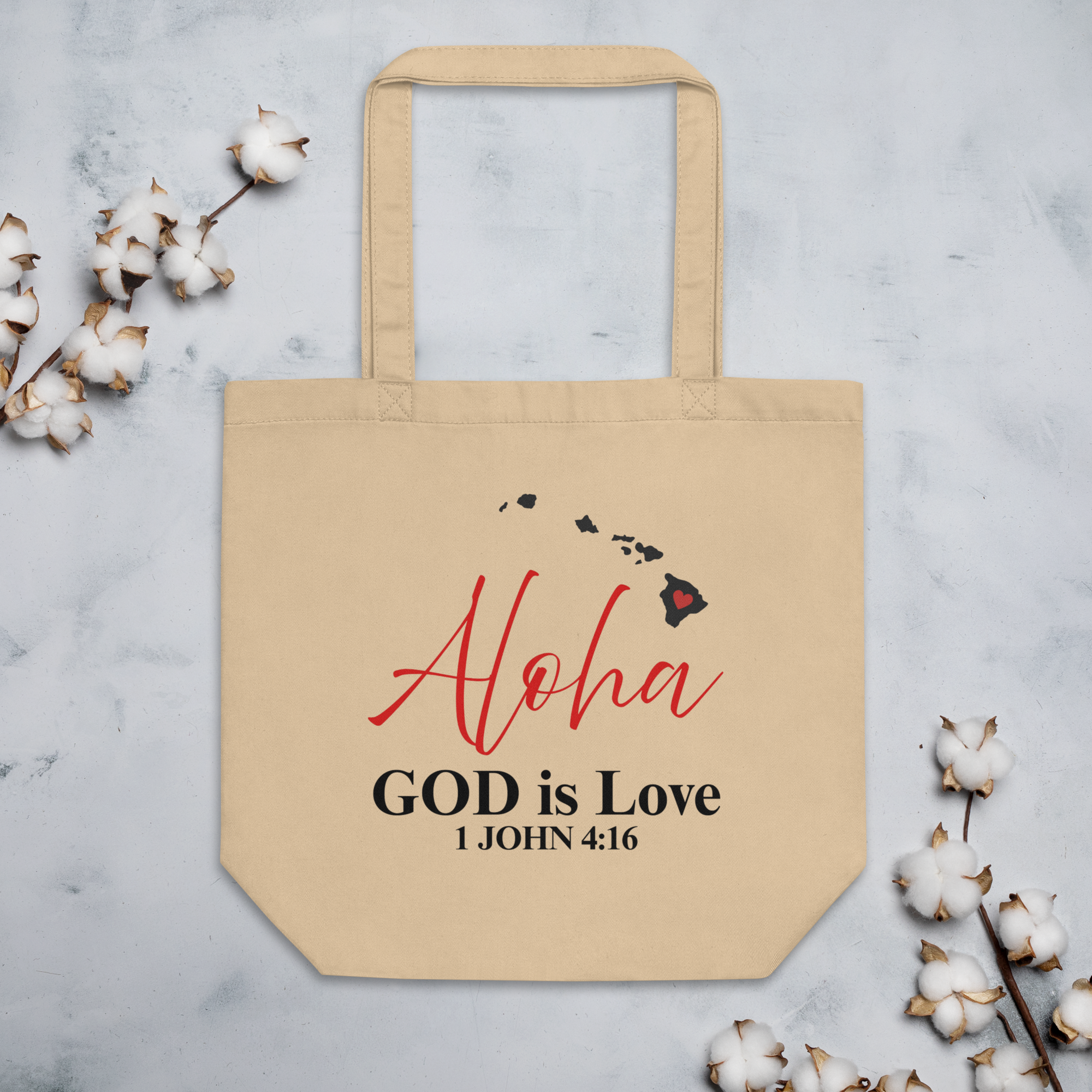 Aloha God is Love Tote Bag