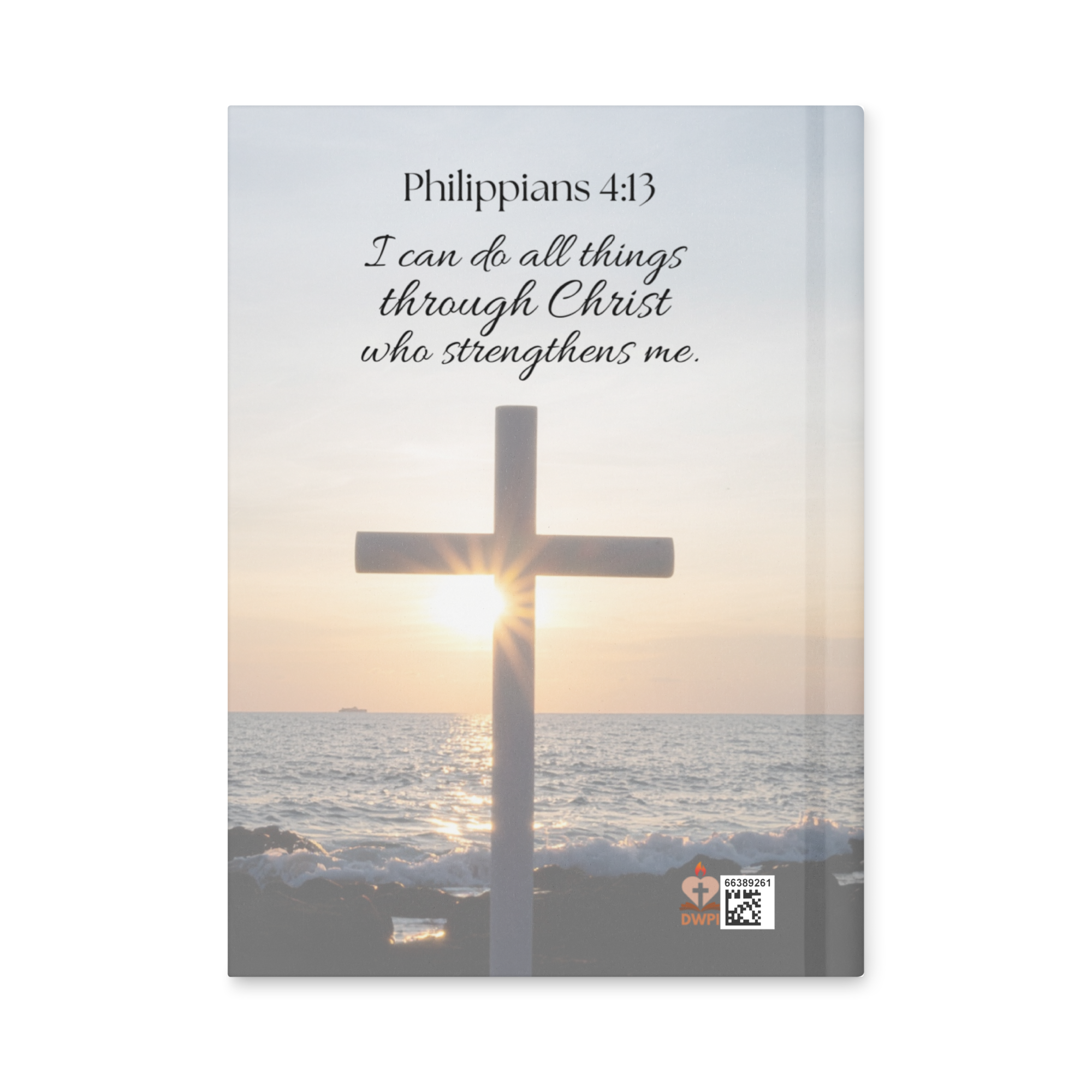 Cross Philippians 4:13 Hardcover Journal