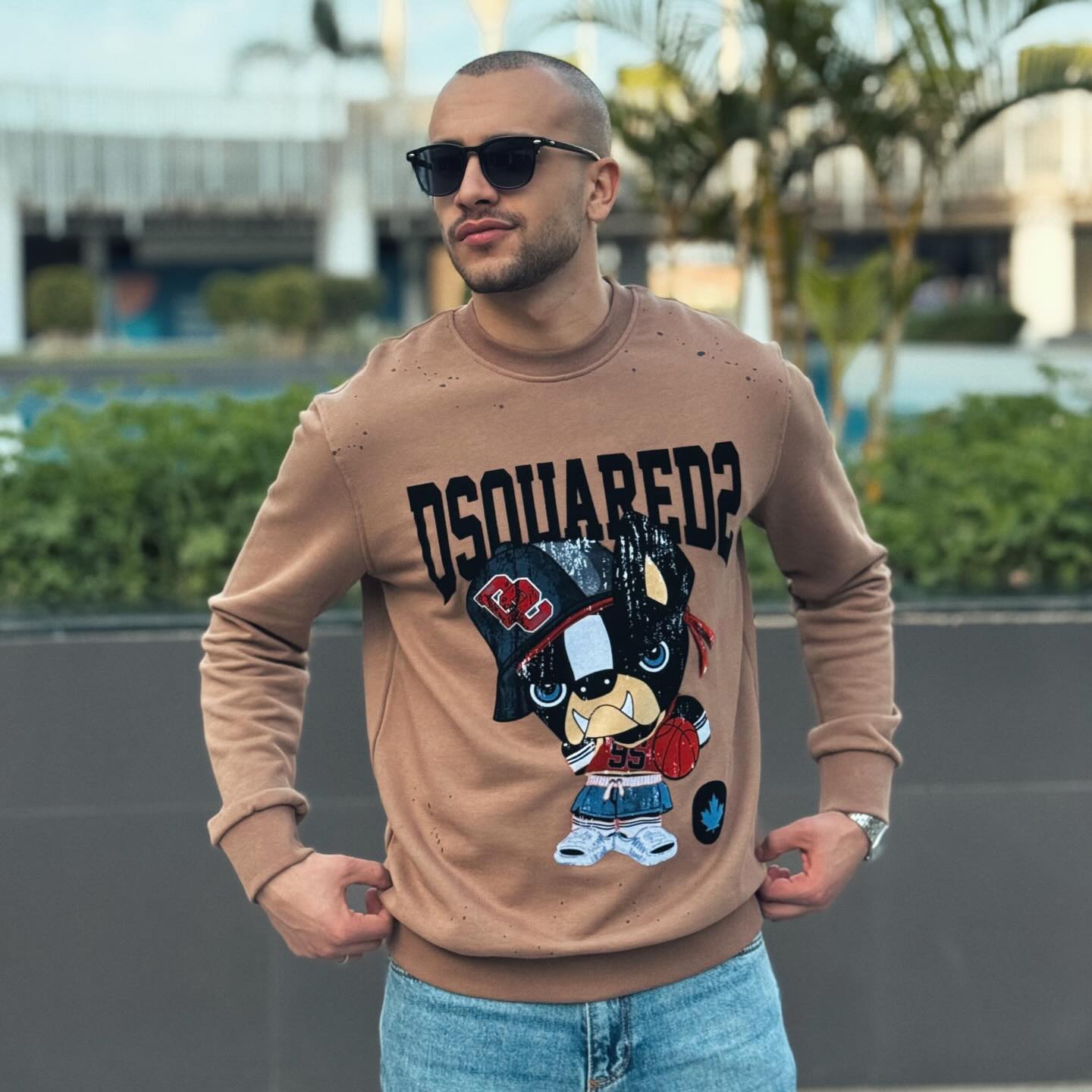 DSQUARED2 Graphic Sweatshirt