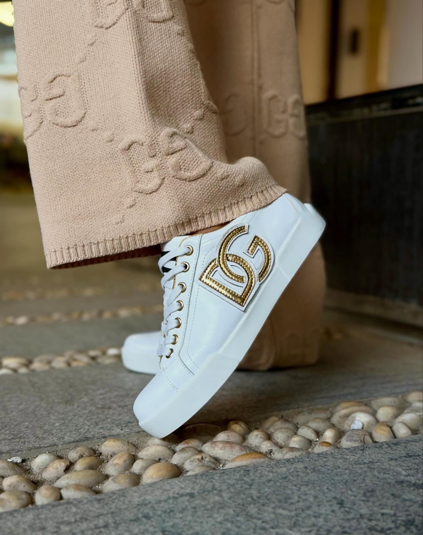 White Designer Sneakers