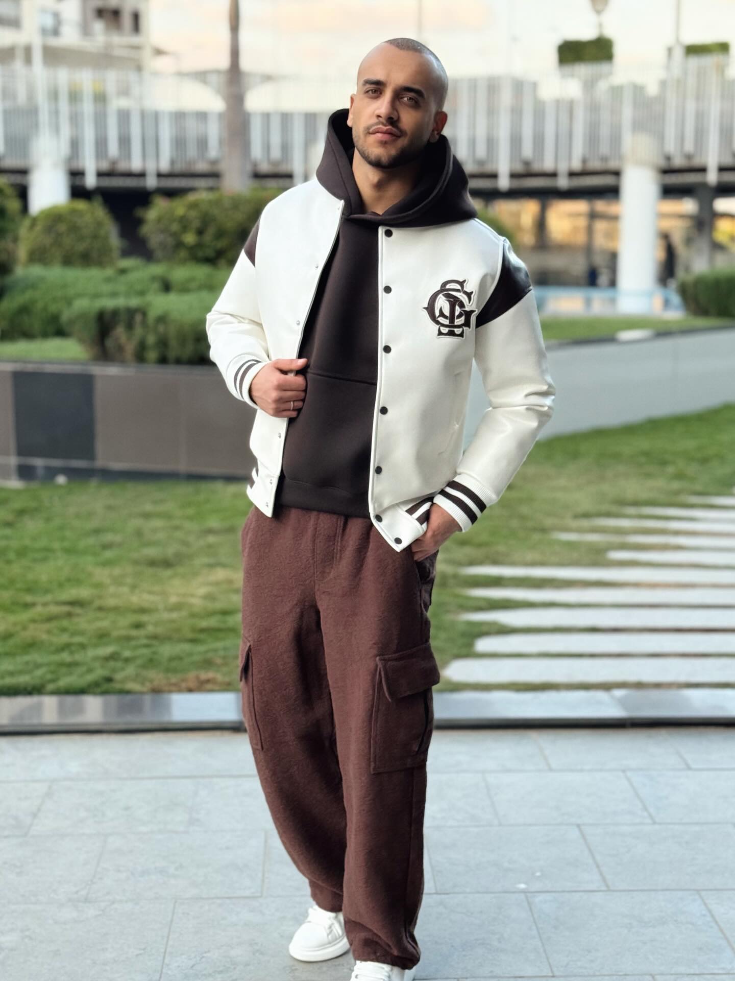 White Varsity Jacket