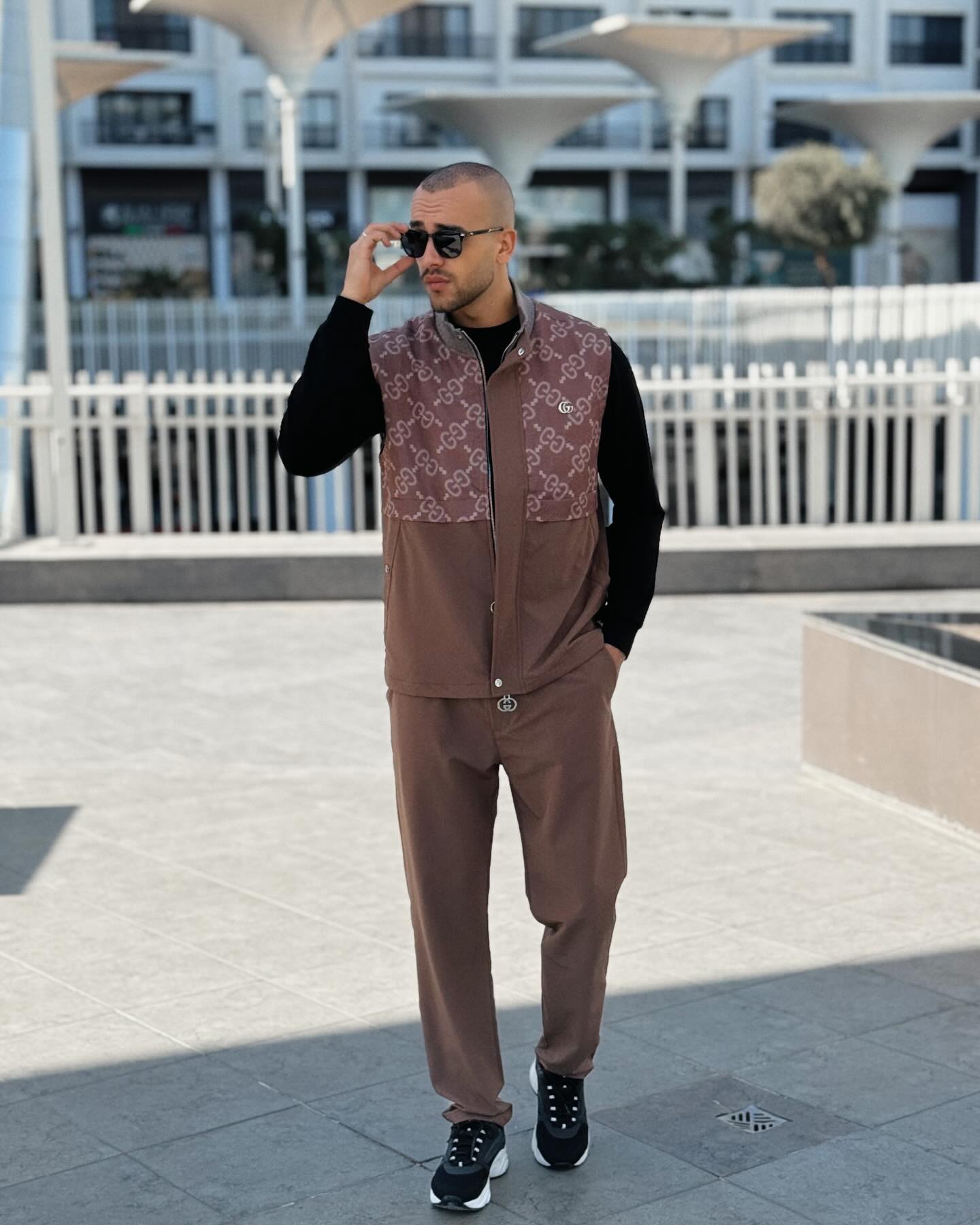 Gucci Brown Designer Vest