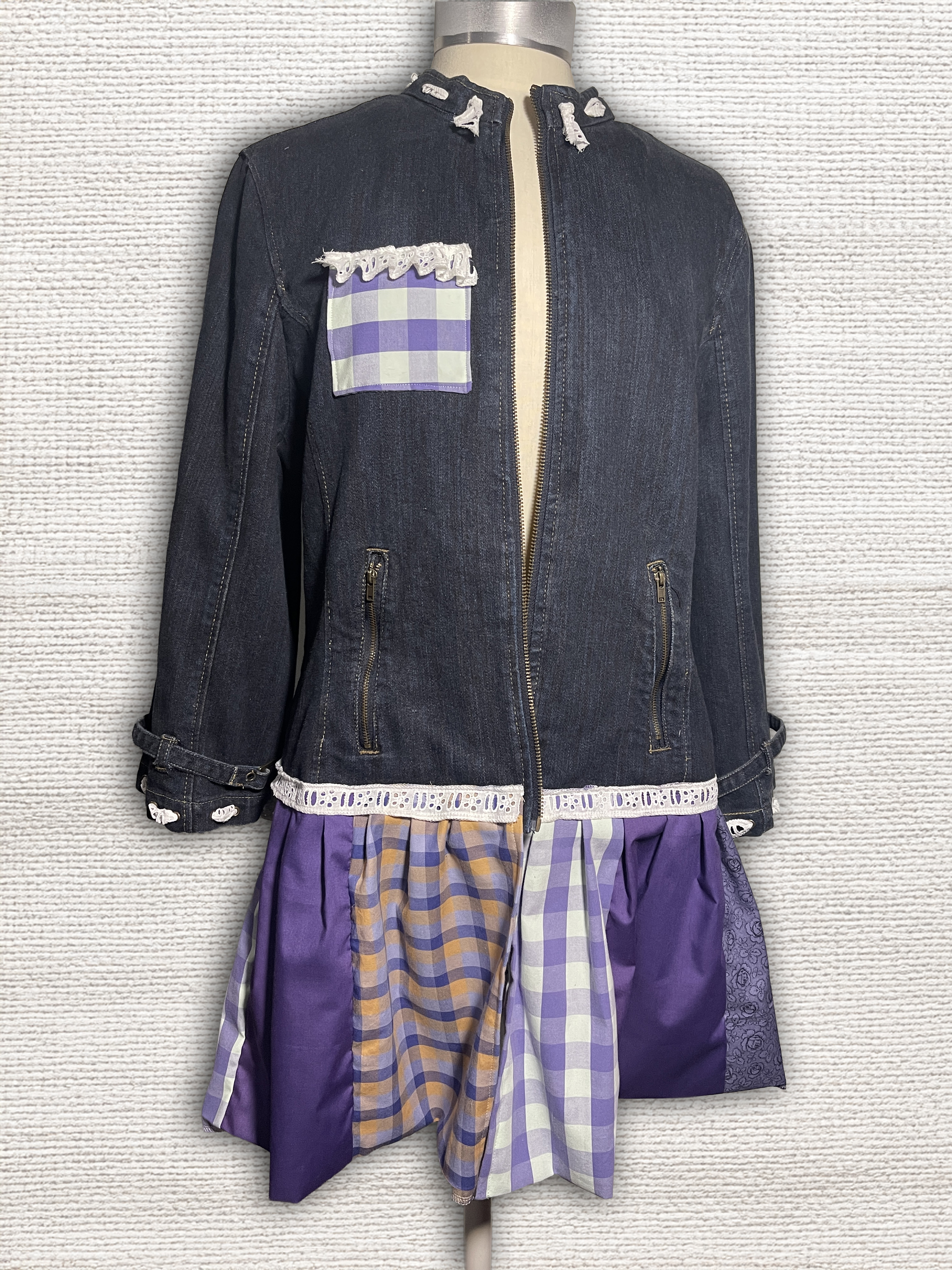 Denim and Purple Duster