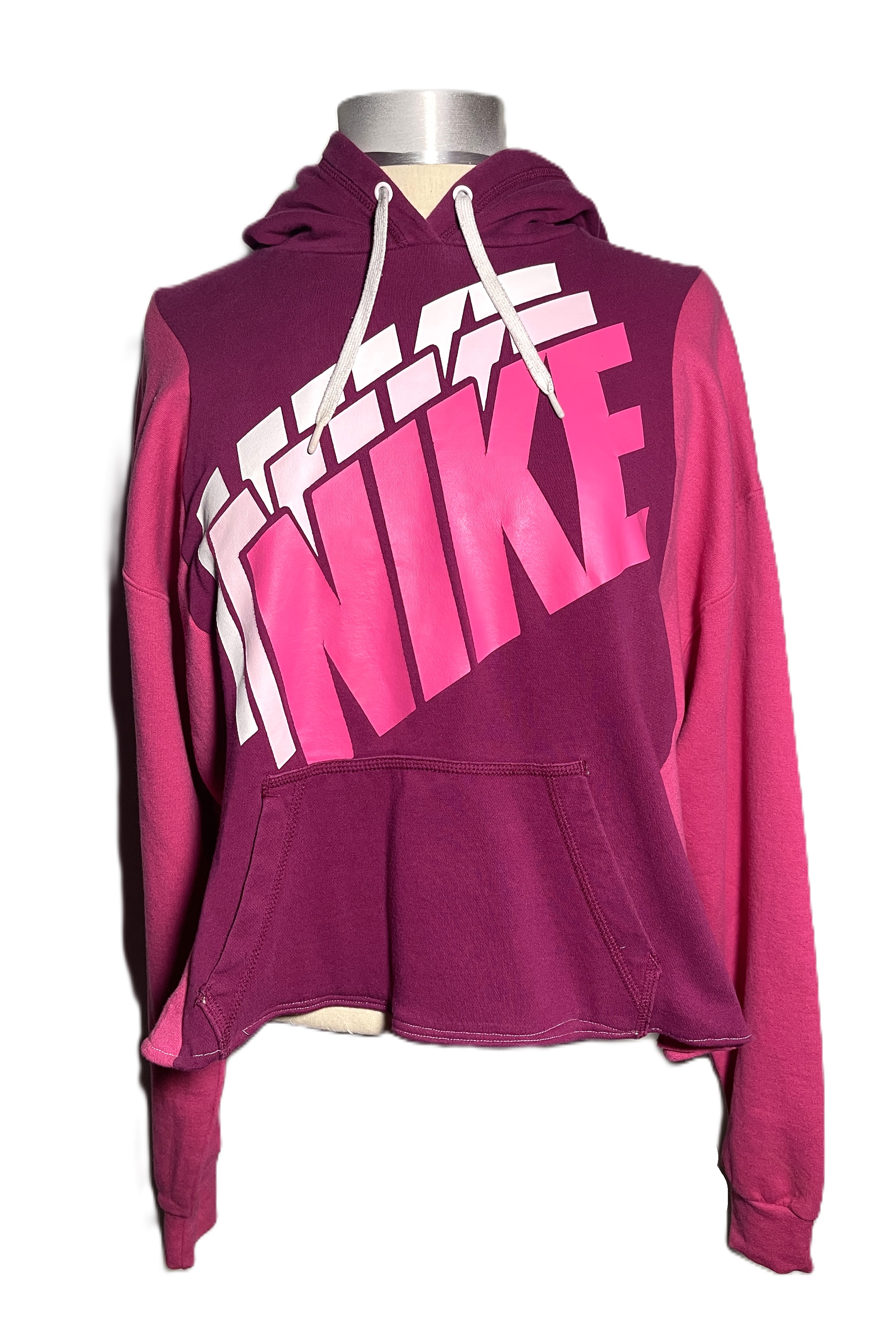 Pink Upcycled Hoodie