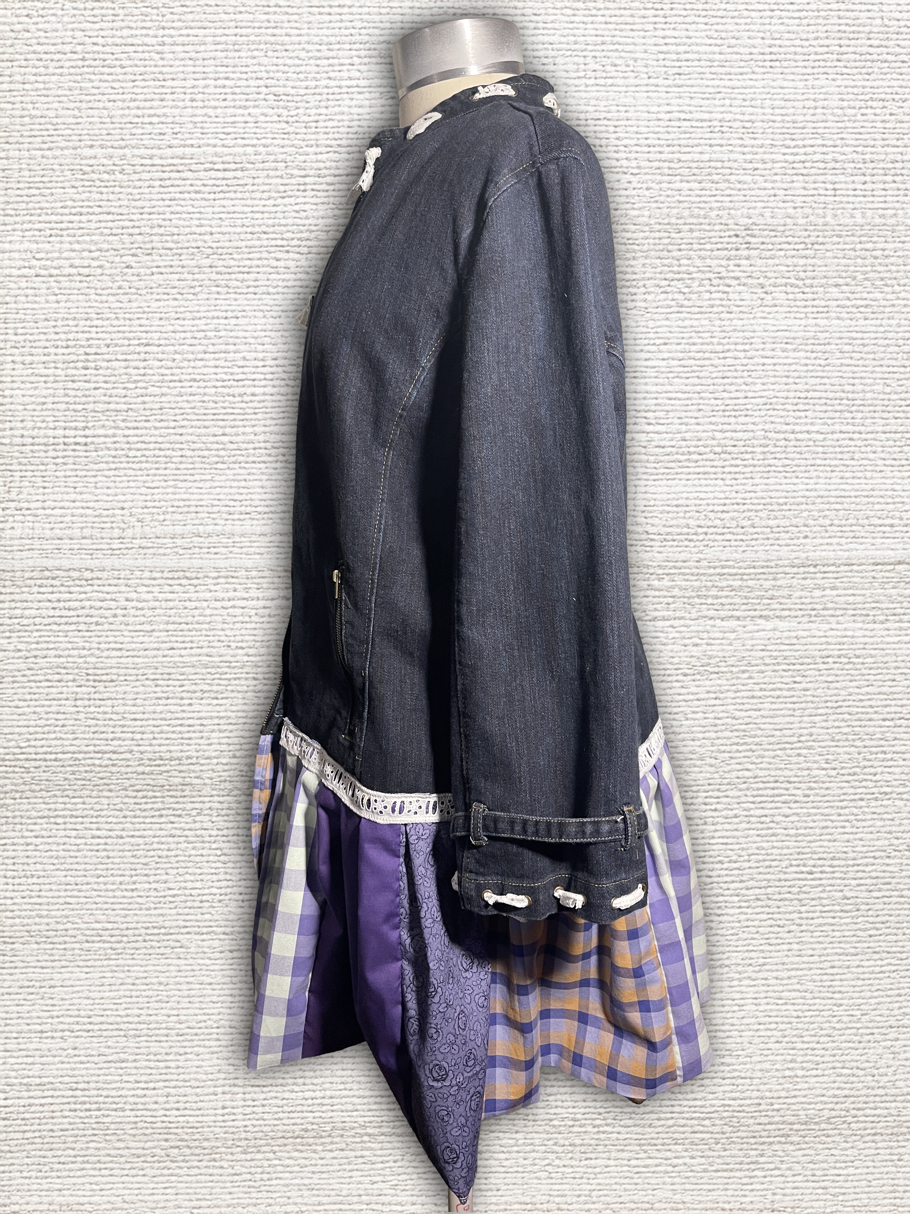 Denim and Purple Duster