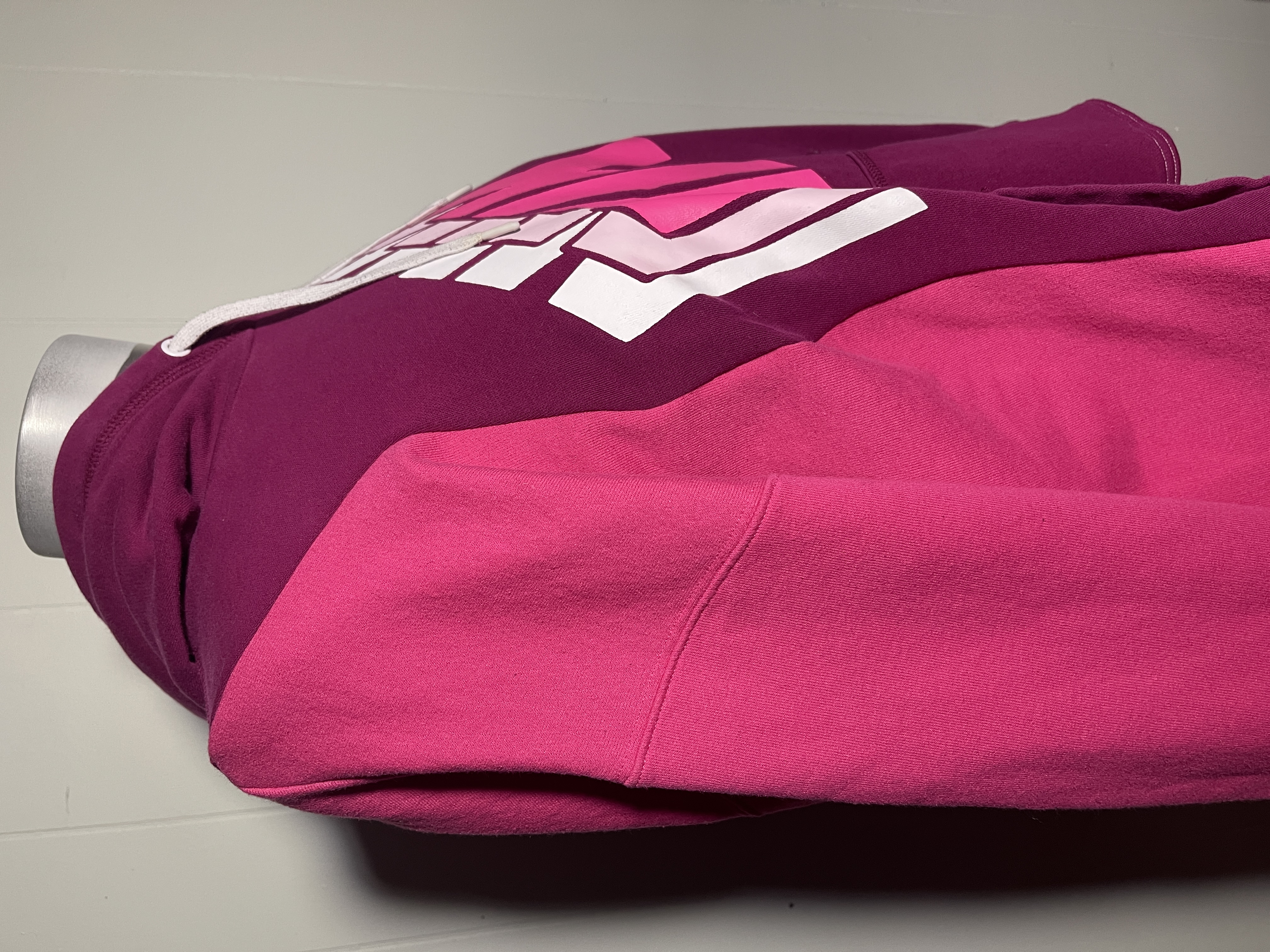 Pink Upcycled Hoodie