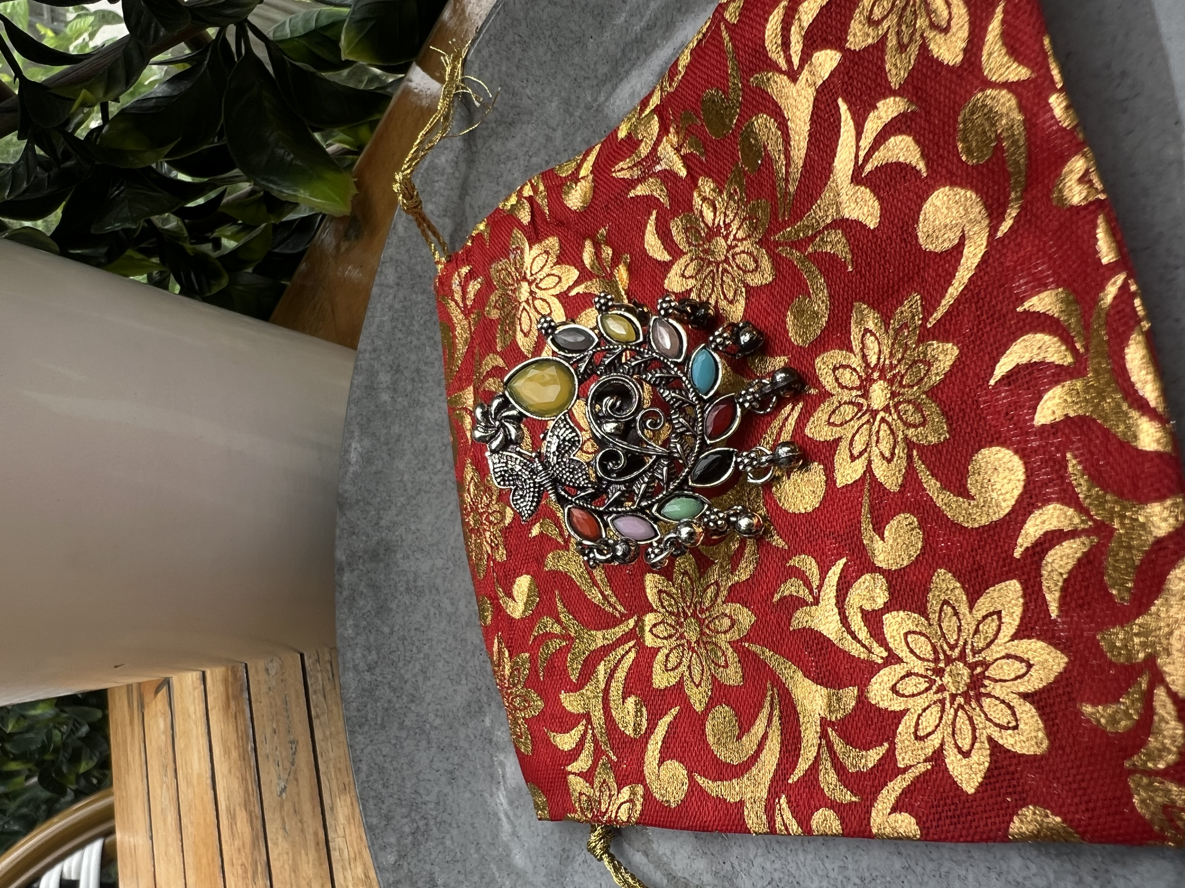 Handcrafted Multi-Stone Bohemian Statement Ring