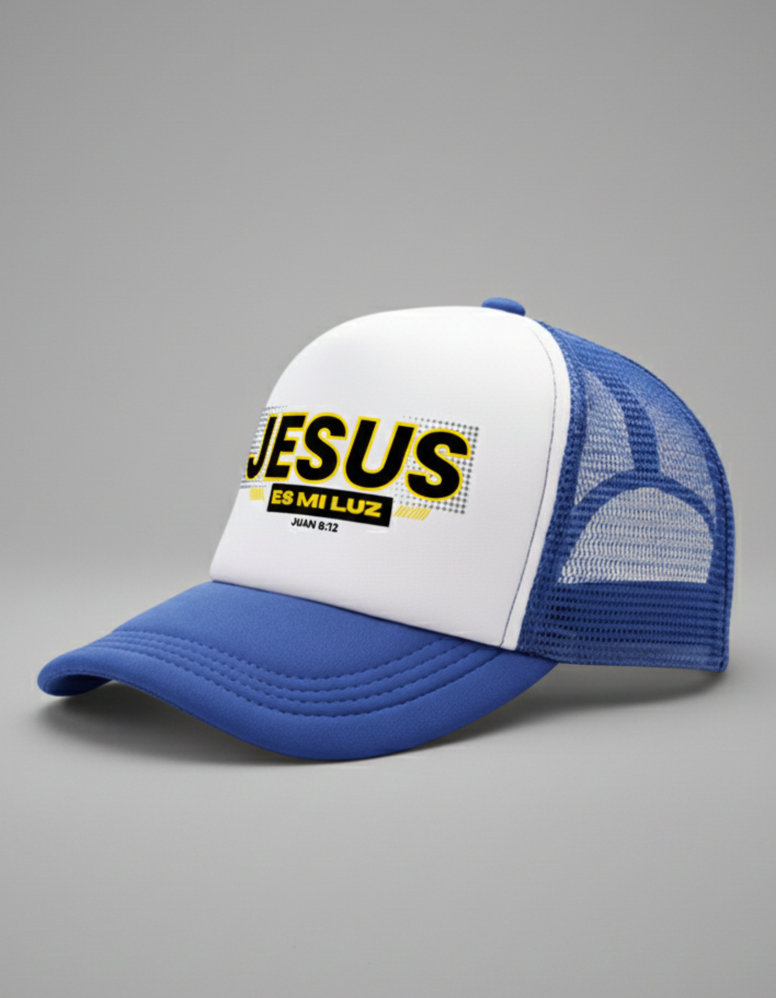 Gorra cristiana “Jesús es mi luz” – Juan 8:12