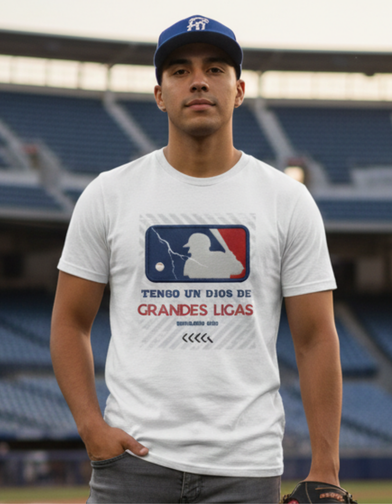 Camiseta “Dios de Grandes Ligas” – Romanos 8:31
