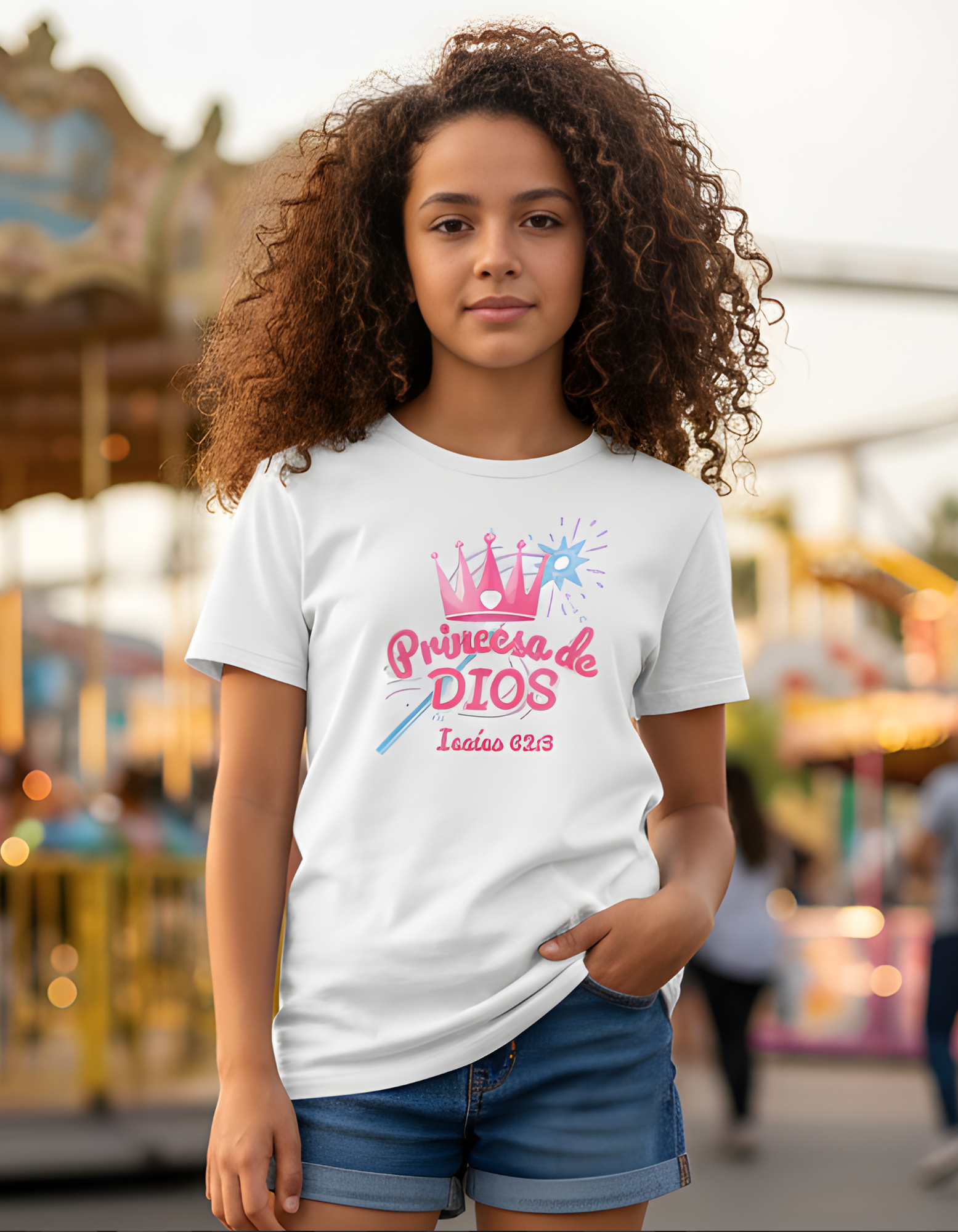 Camiseta “Princesa de Dios” – Isaías 62:3